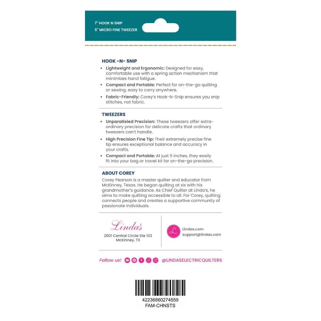 Hook-N-Snip & Tweezer Set - Image 7
