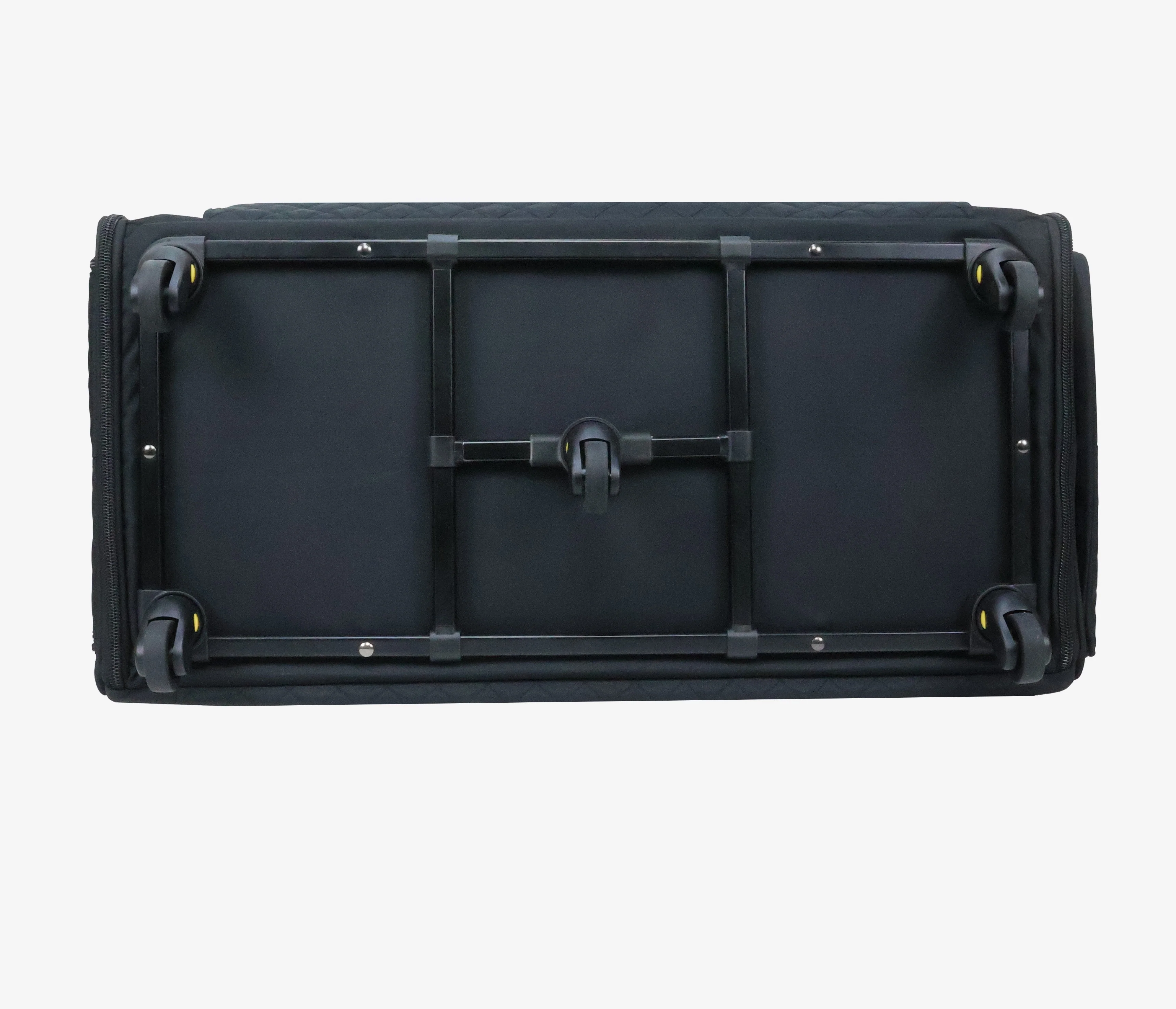 Everything Mary Jumbo 5 Wheel Collapsible Rolling Sewing Machine Storage Case, Black - Image 6