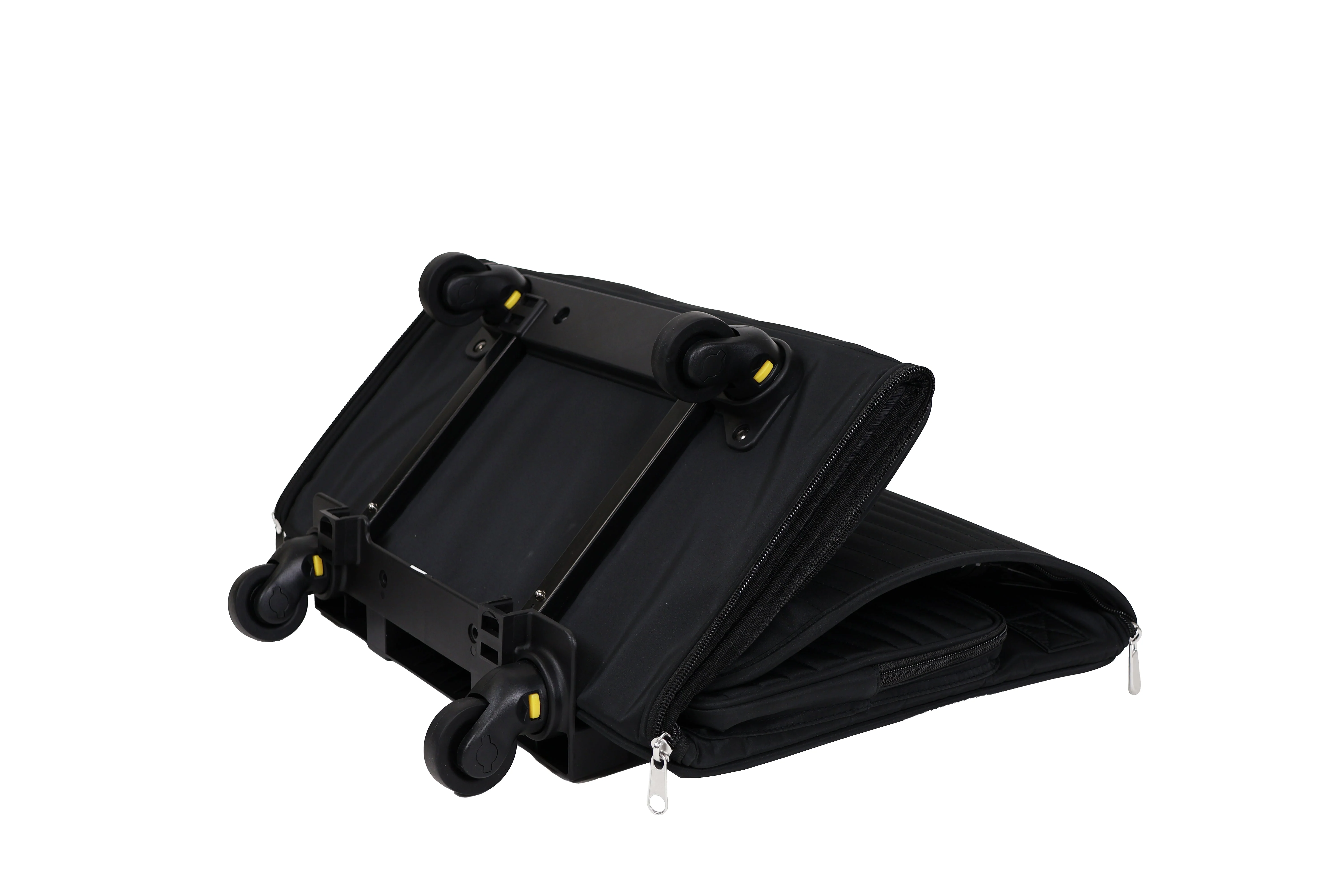 Everything Mary XL 4 Wheel Collapsible Rolling Sewing Machine Storage Case, Black - Image 10
