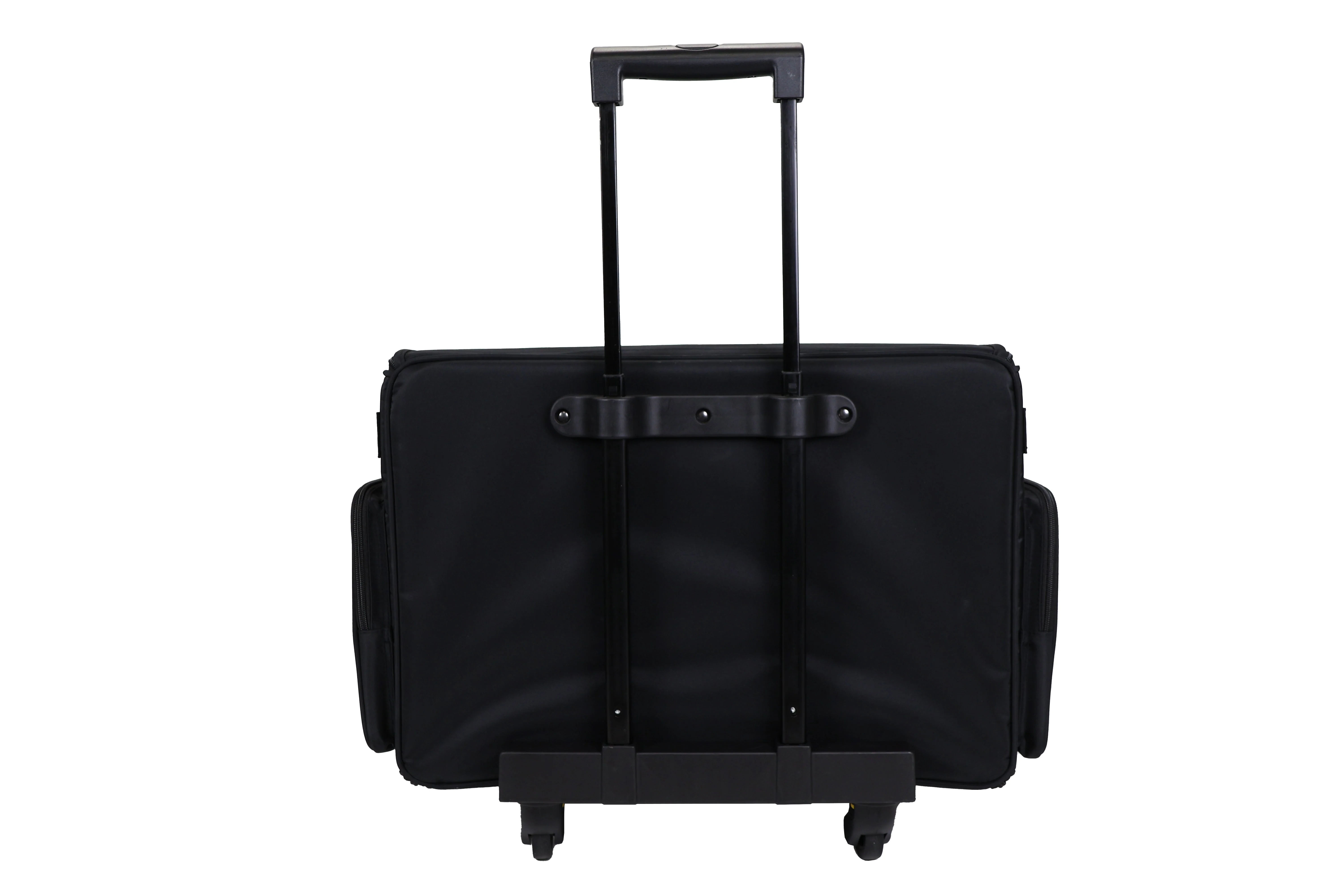 Everything Mary XL 4 Wheel Collapsible Rolling Sewing Machine Storage Case, Black - Image 11