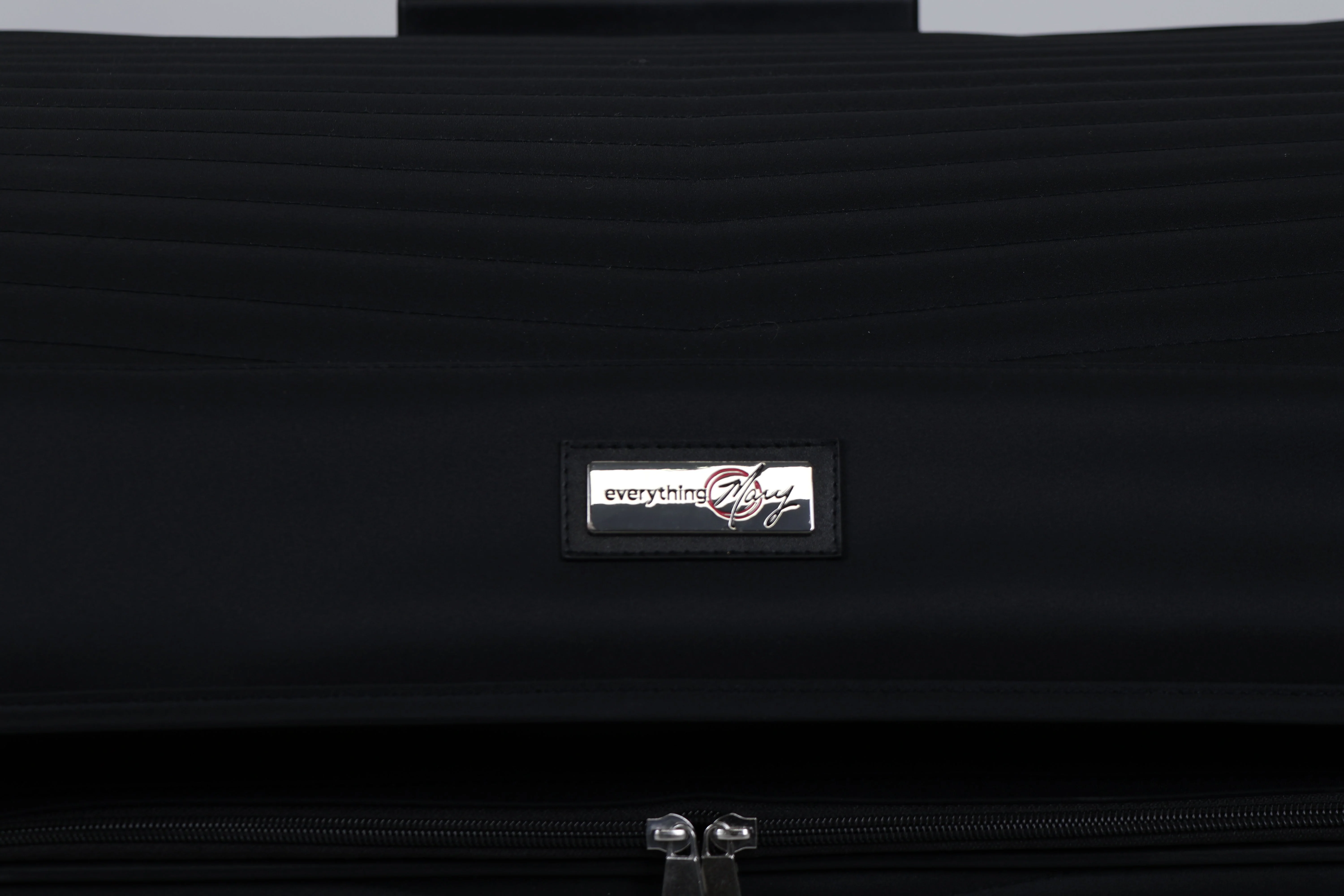 Everything Mary XL 4 Wheel Collapsible Rolling Sewing Machine Storage Case, Black - Image 9