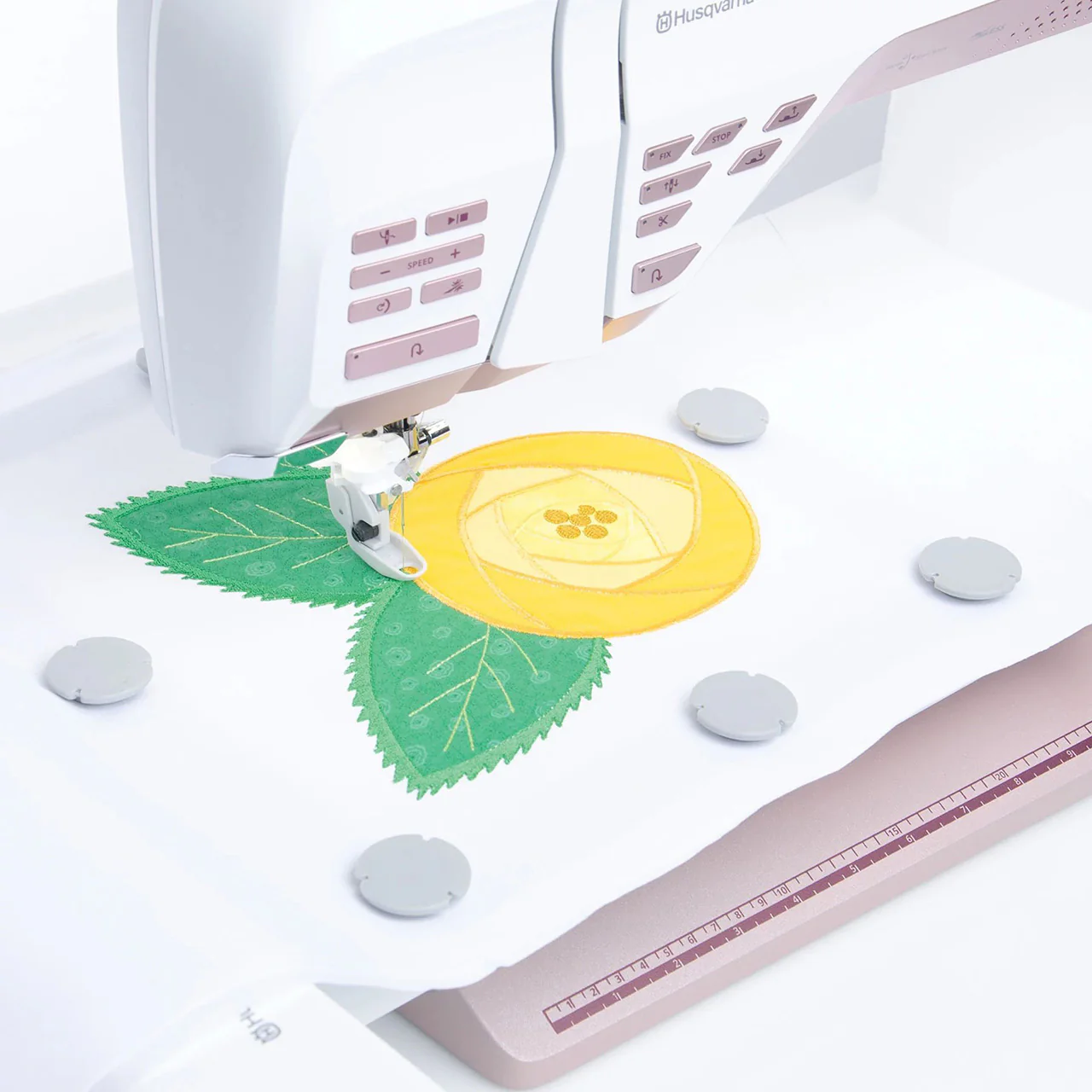 HUSQVARNA® VIKING® DESIGNER EPIC™ 3 Sewing & Embroidery Machine Nordic Frost Bundle - Image 10
