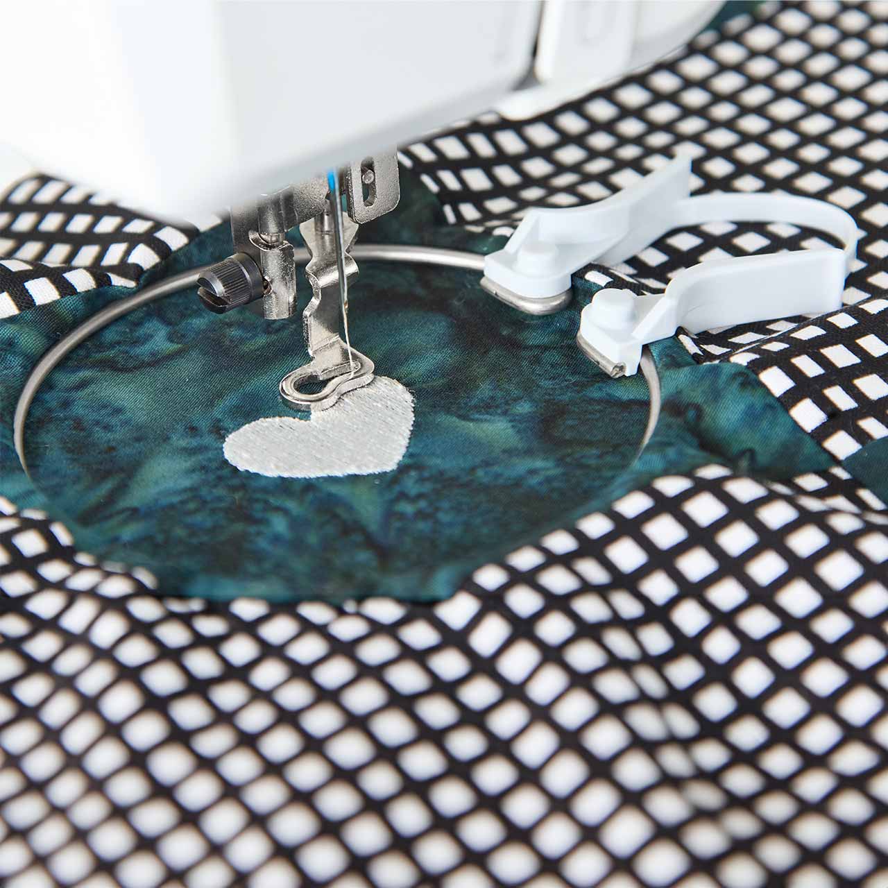 HUSQVARNA® VIKING® Mini Embroidery Spring Hoop (40 x 40mm) - Image 3