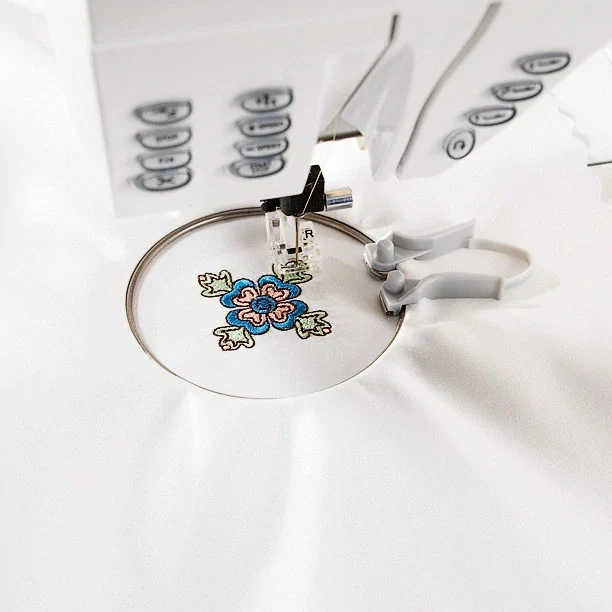 HUSQVARNA® VIKING® Mini Embroidery Spring Hoop (40 x 40mm) - Image 5