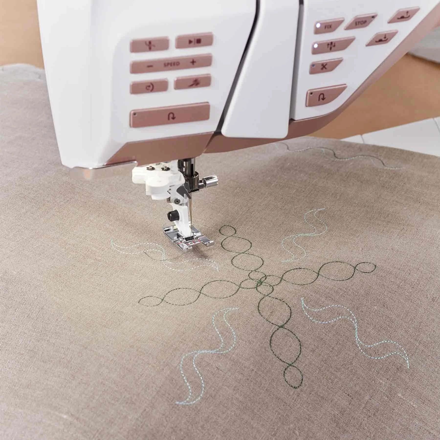 HUSQVARNA® VIKING® Refurbished DESIGNER EPIC™ 2 Sewing & Embroidery Machine in Modern Mint - Image 7