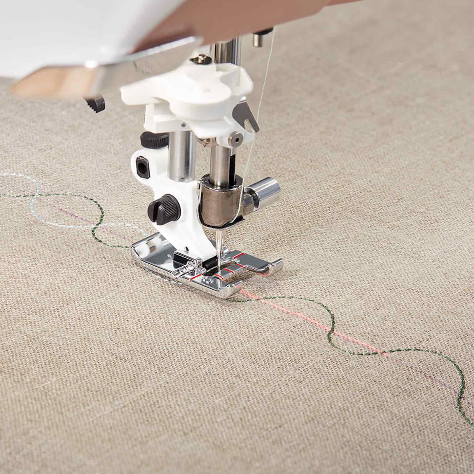 HUSQVARNA® VIKING® Refurbished DESIGNER EPIC™ 2 Sewing & Embroidery Machine in Modern Mint - Image 6