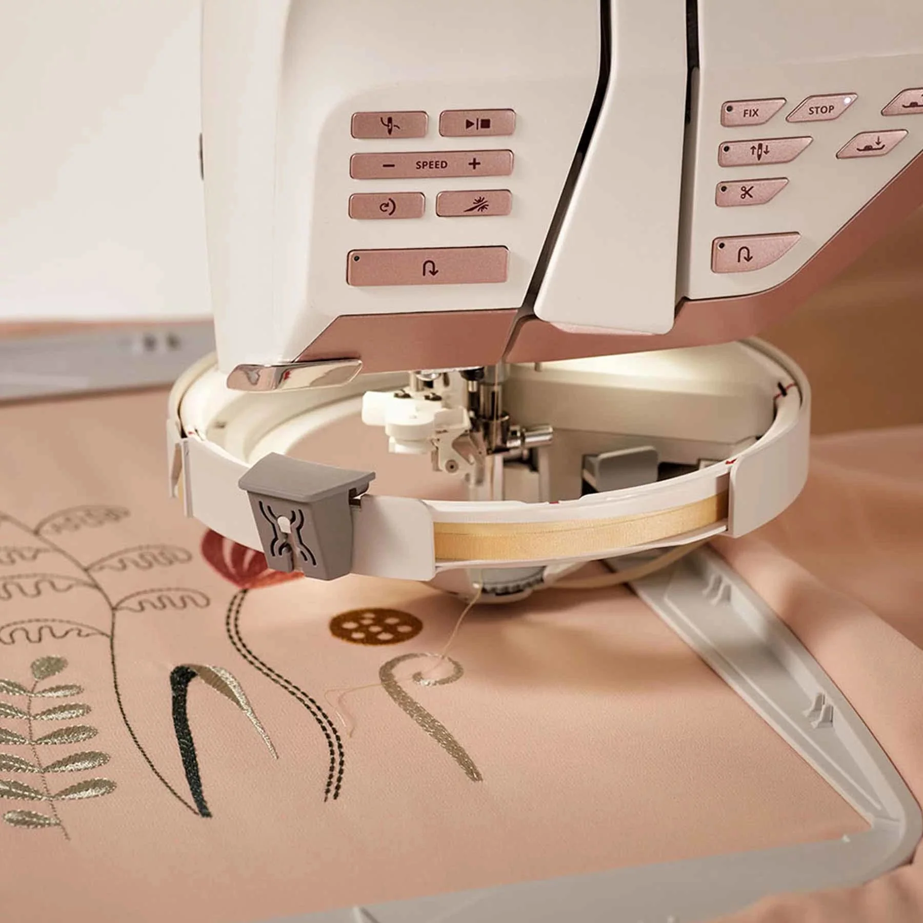 HUSQVARNA® VIKING® Refurbished DESIGNER EPIC™ 2 Sewing & Embroidery Machine in Modern Mint - Image 10