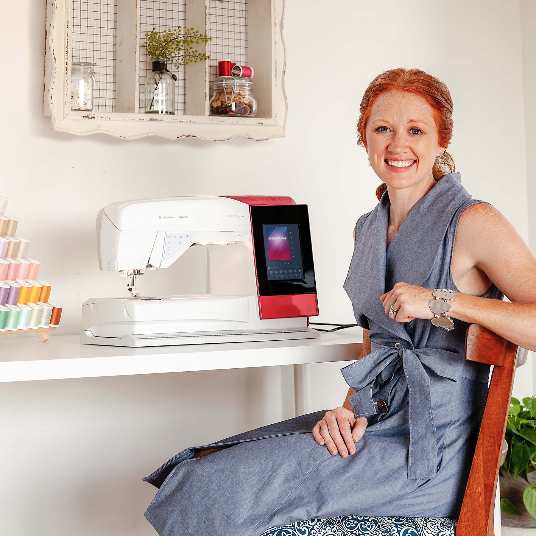 HUSQVARNA® VIKING® BRILLIANCE™ 75Q Sewing Machine - Image 8
