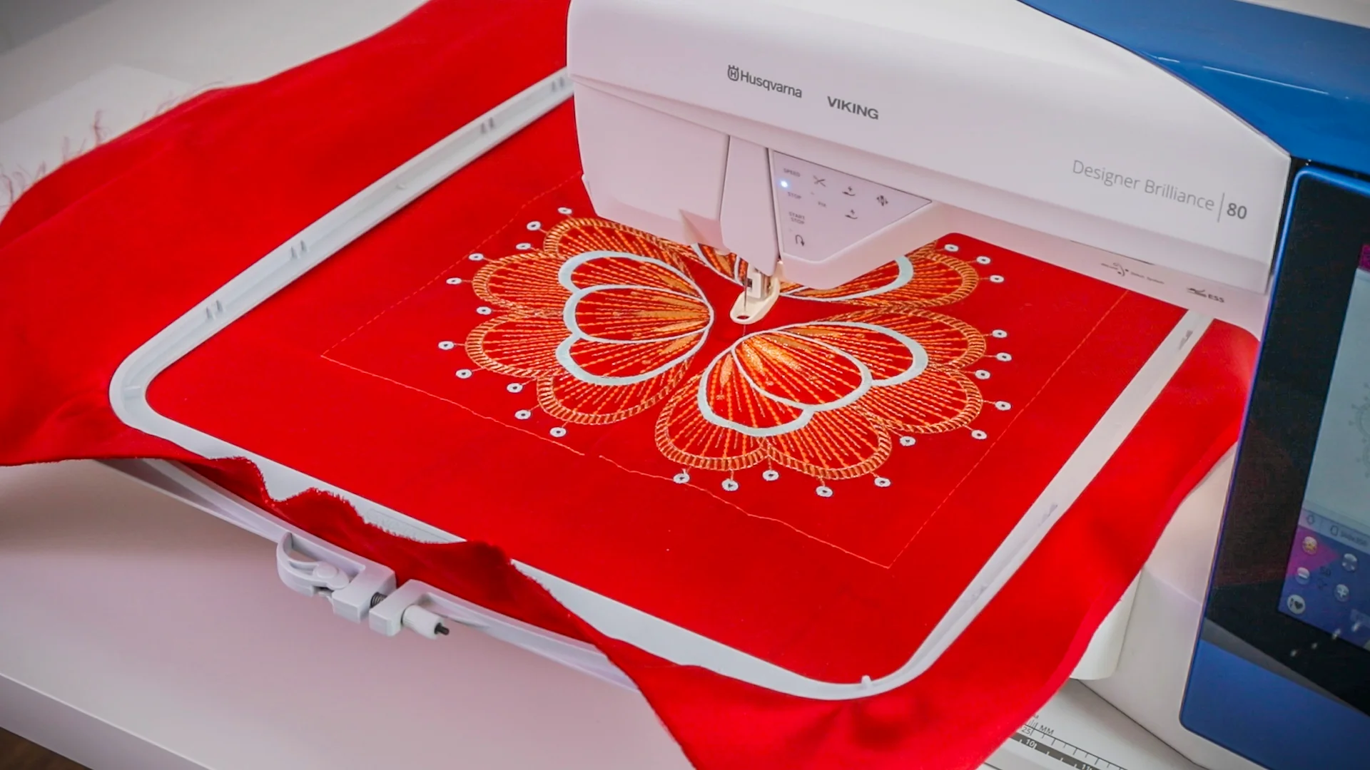 HUSQVARNA® VIKING® DESIGNER BRILLIANCE™ 80 Refurbished Sewing & Embroidery Machine - Image 6