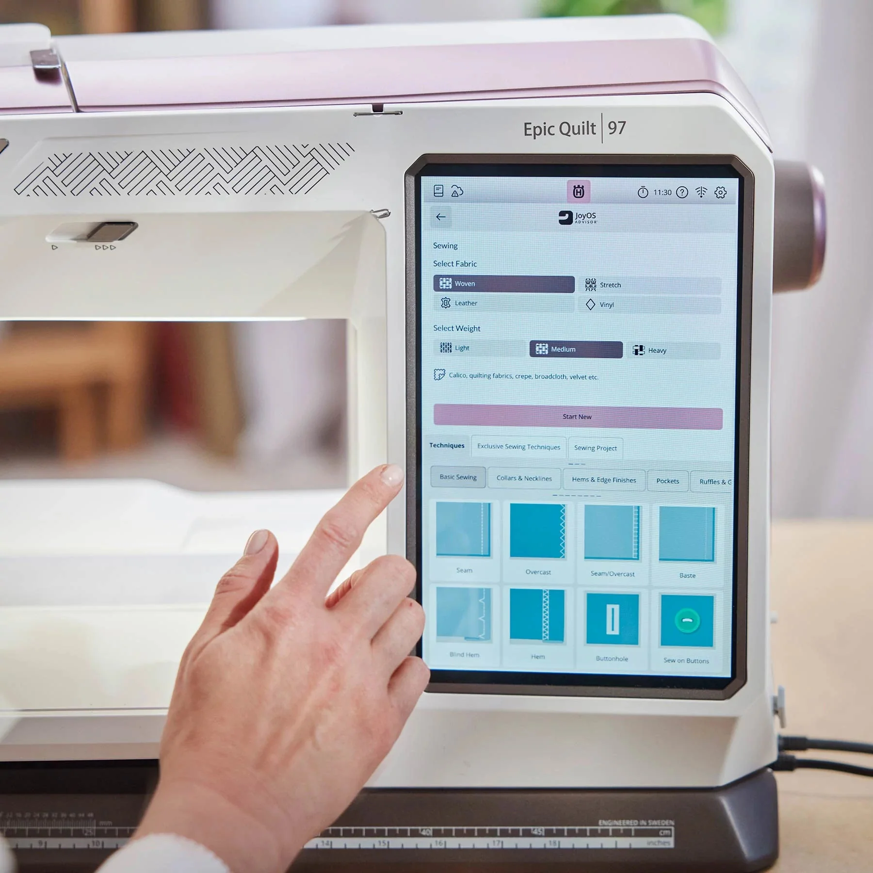 HUSQVARNA® VIKING® Refurbished EPIC™ QUILT™ 97 Sewing Machine - Image 6