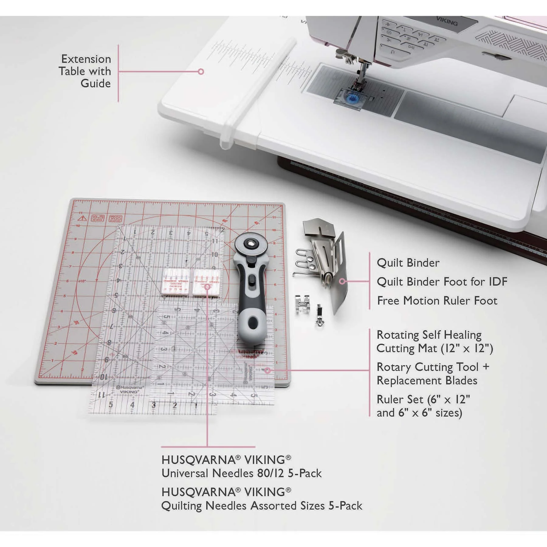 HUSQVARNA® VIKING® EPIC QUILT™ 97 Sewing Machine - Image 9