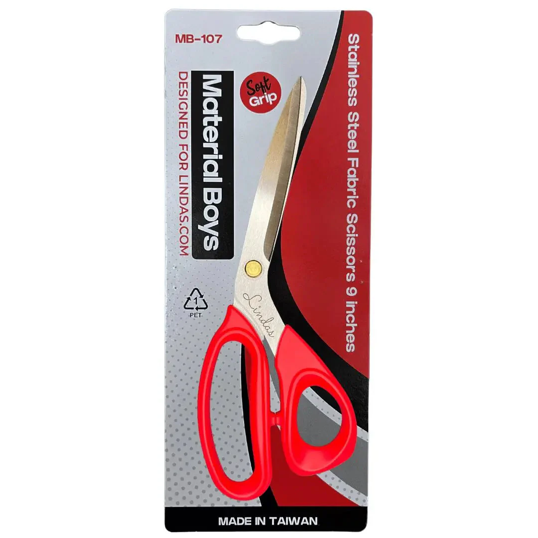 Linda's 9 Inch Stainless Steel Fabric Scissors - Image 2