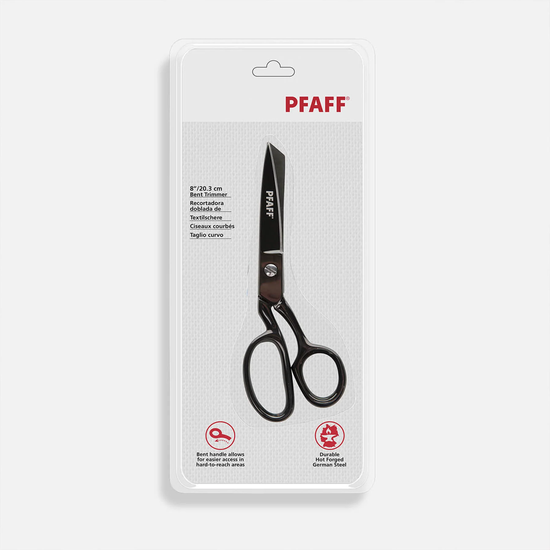 PFAFF® 8 in/20.3 cm Bent Trimmer Scissor - Image 3