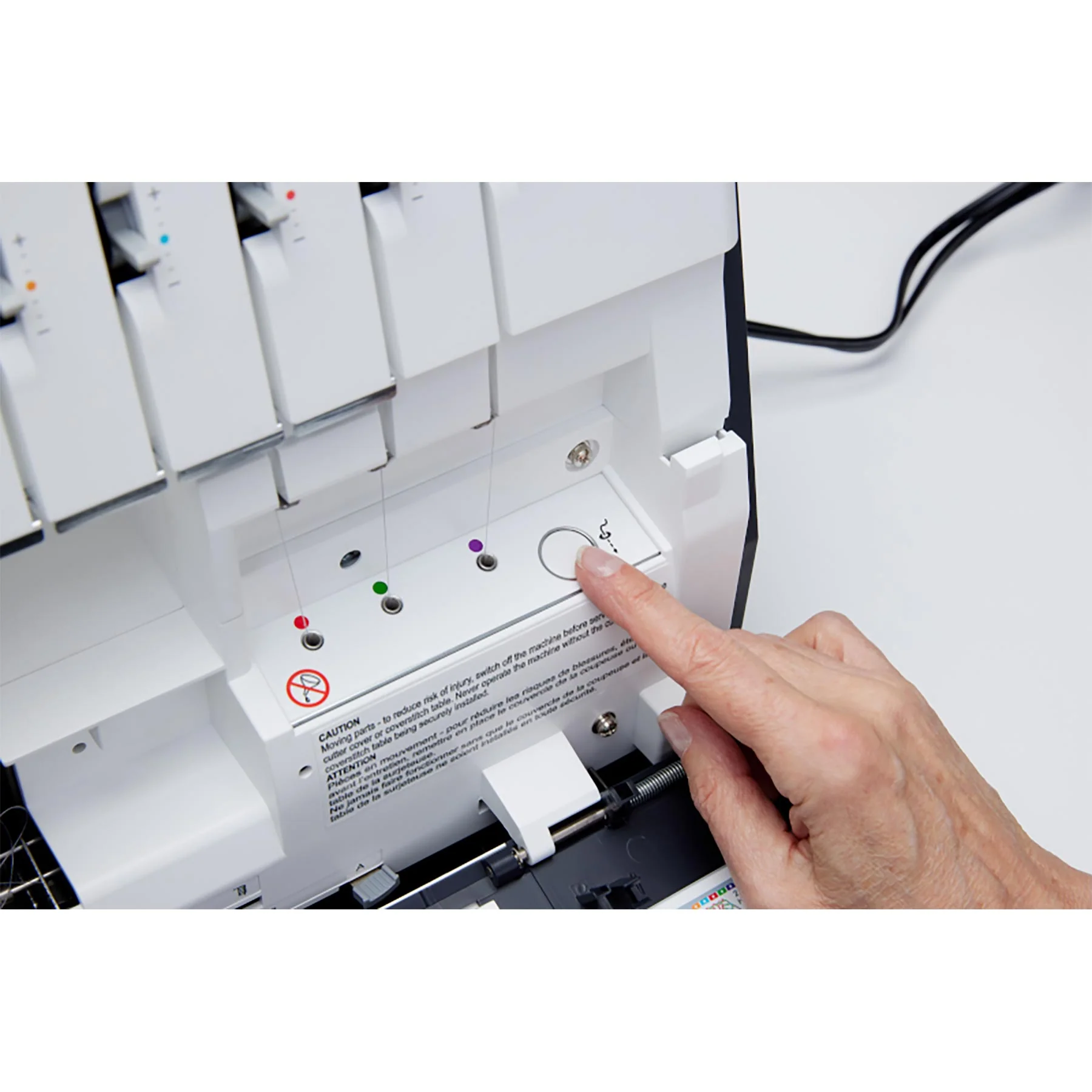 PFAFF® admire™ air 6000 Black Coverlock Machine - Image 8