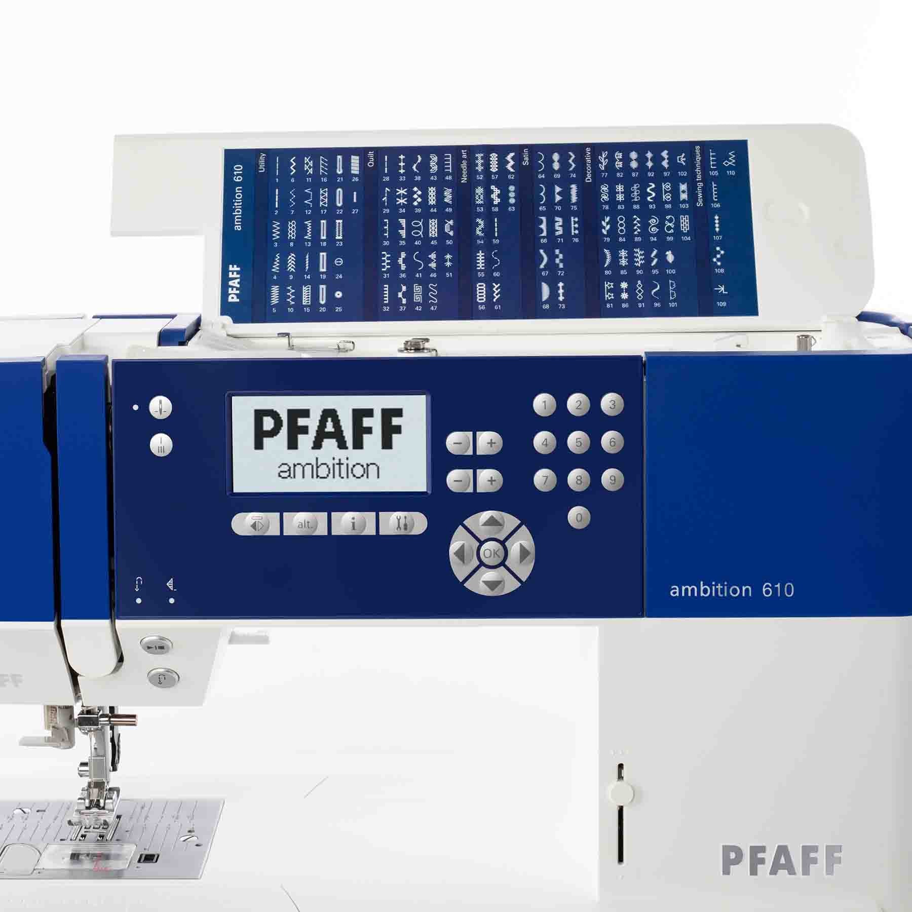 PFAFF® ambition™ 610 Sewing Machine - Image 3