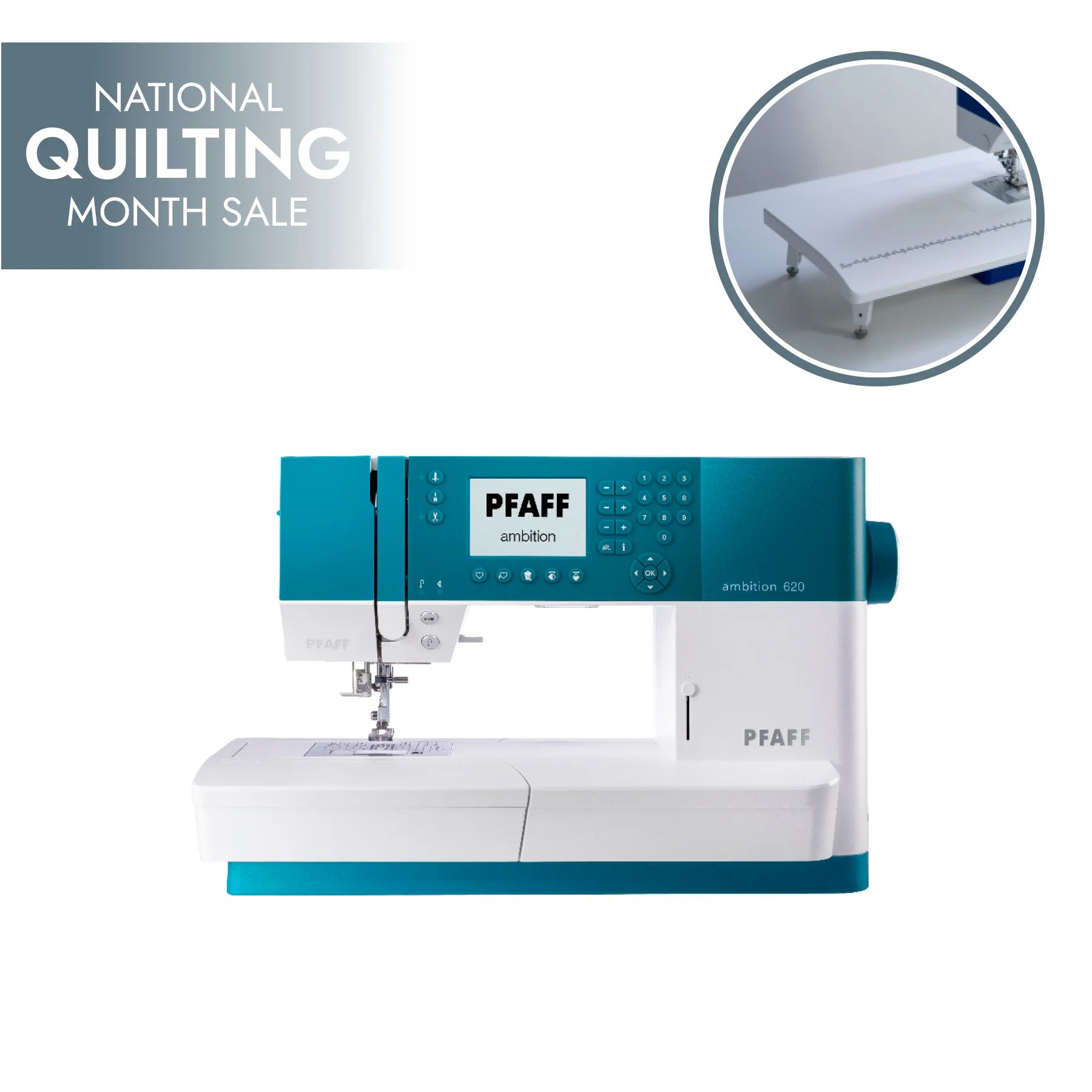 PFAFF® ambition™ 620 Sewing Machine + Free Gift with Purchase
