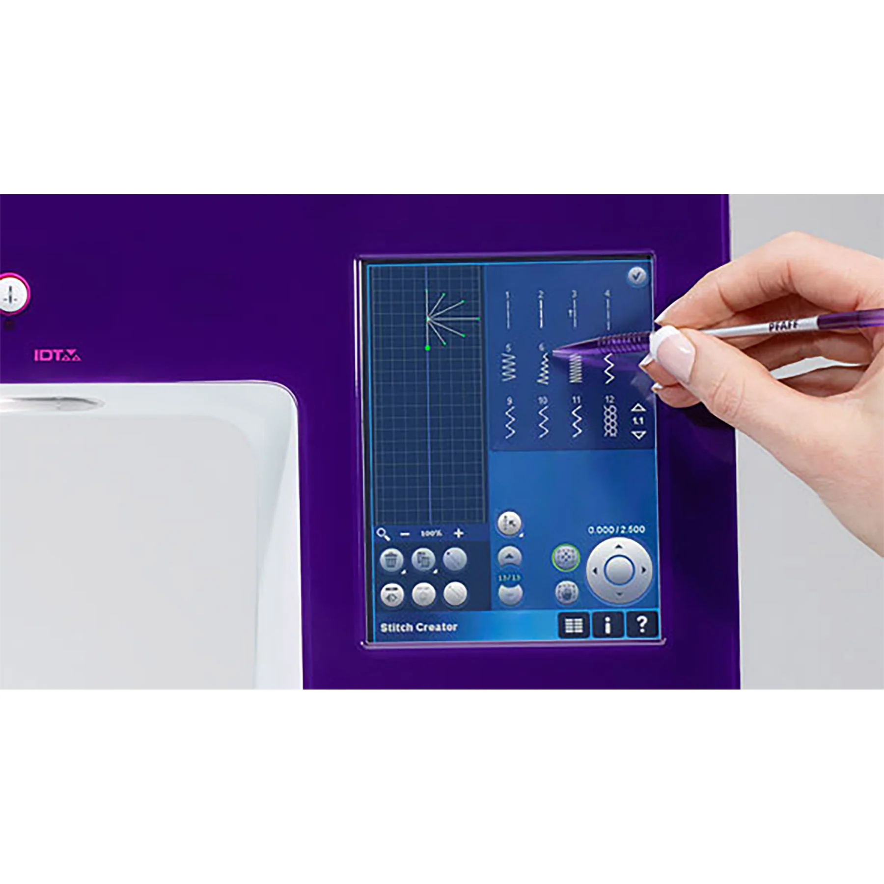 PFAFF® creative™ 4.5 Sewing & Embroidery Machine - Image 5