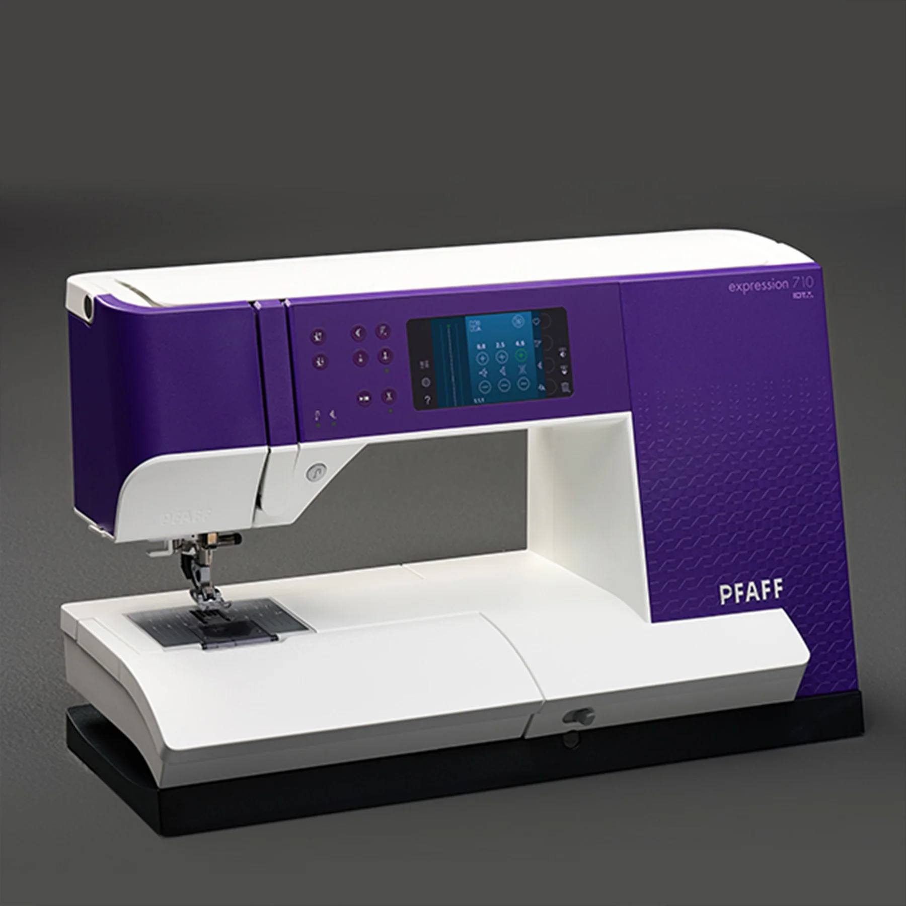 PFAFF® expression™ 710 Purple Sewing Machine - Image 3