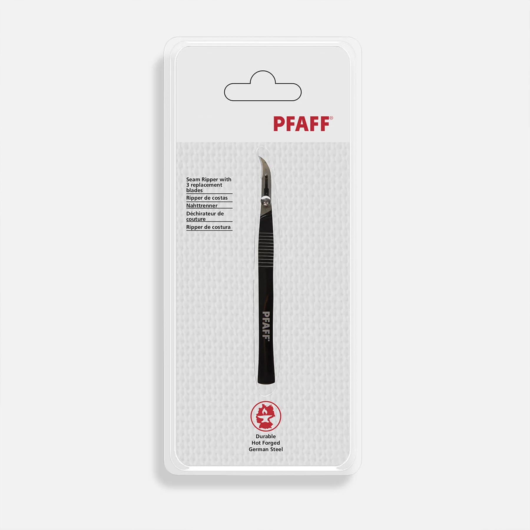 PFAFF® Seam Ripper with 3 Replacement Blades - Image 3