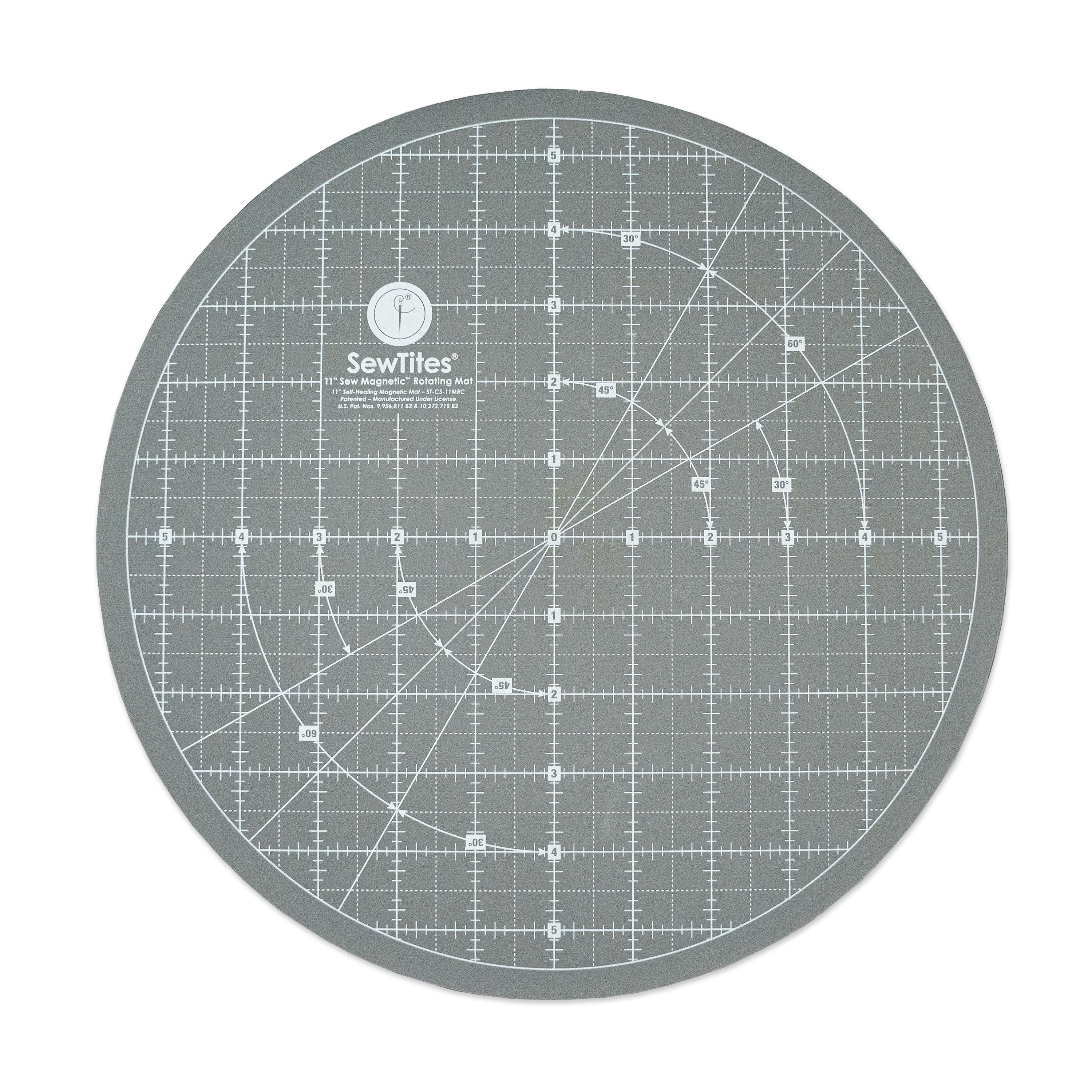 Sew Magnetic 11" Rotating Self-Healing Cutting Mat by SewTites