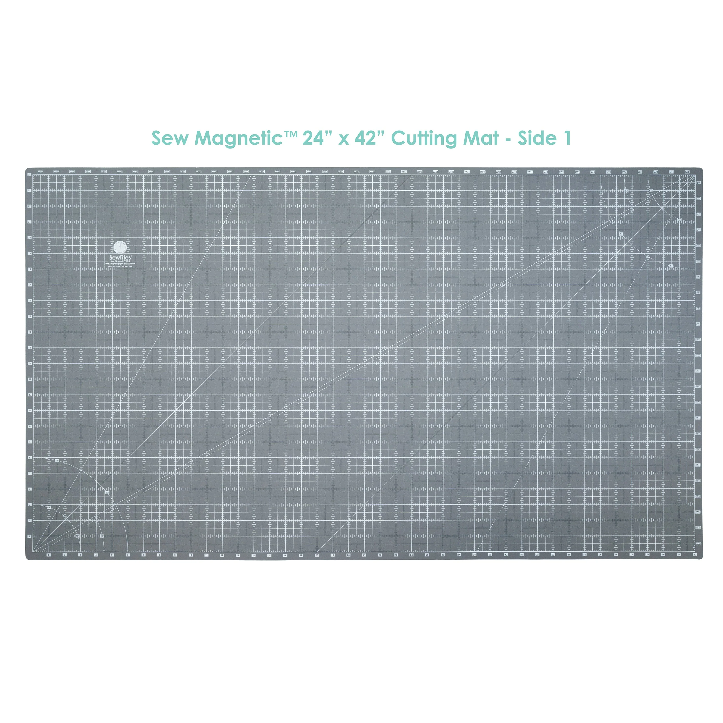 Sew Magnetic 24" x 42" Self-Healing Cutting Mat by SewTites