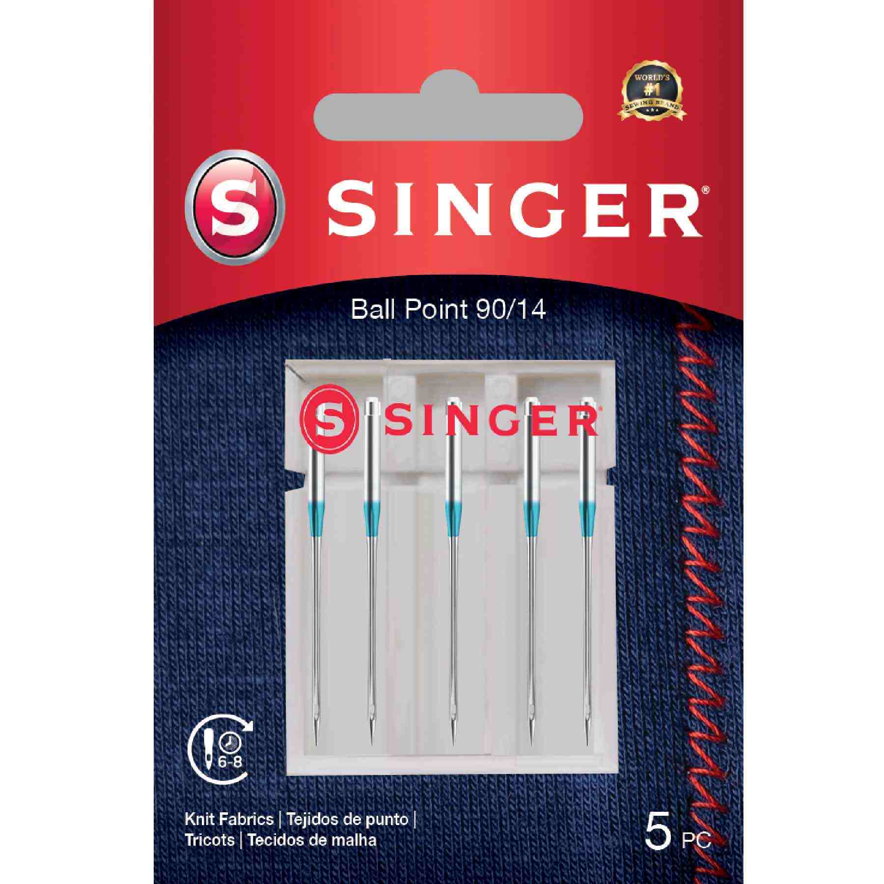 SINGER® Ball Point Needles 90/14 5-Pack