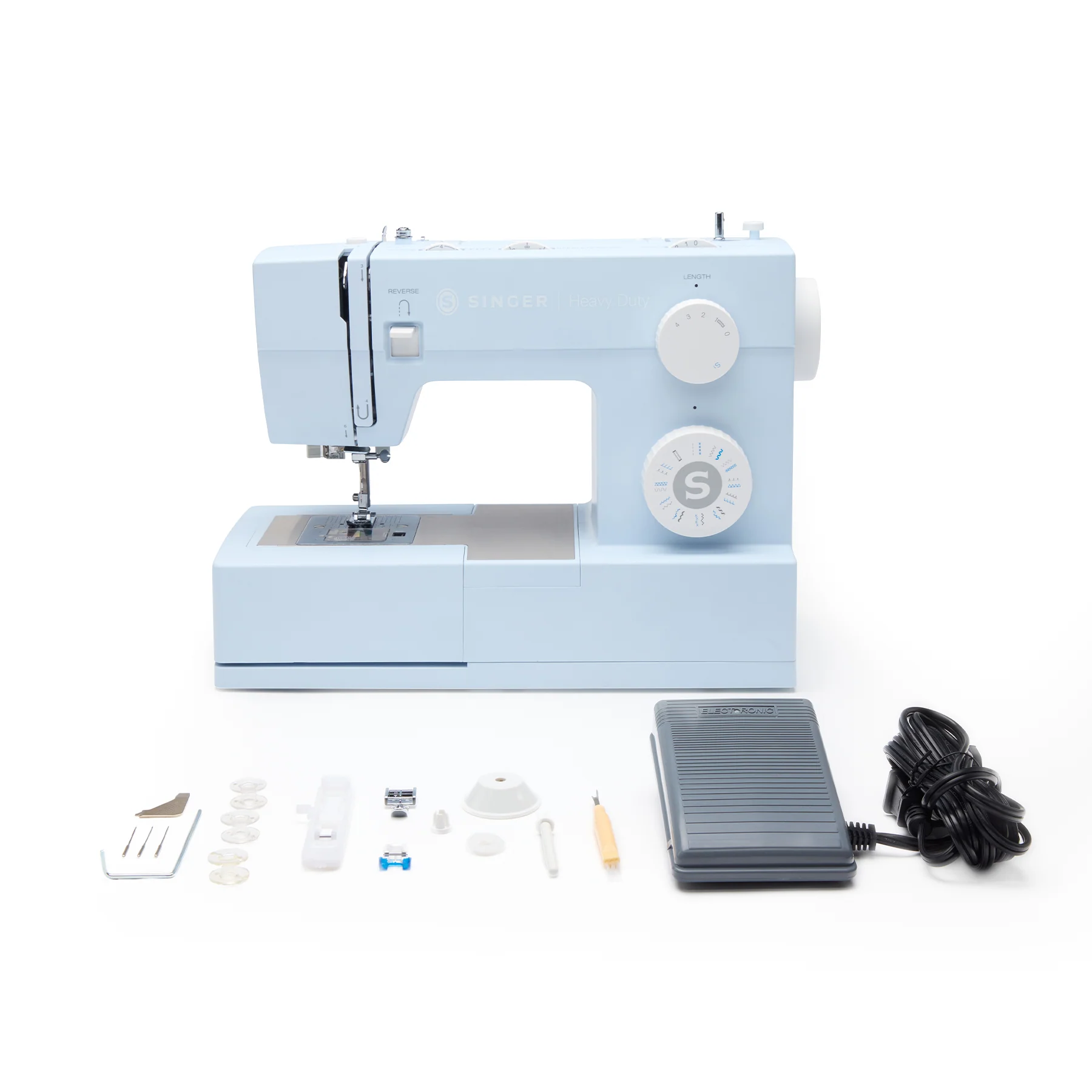 SINGER® Heavy Duty 4423 Meltwater Blue Sewing Machine & Hard Case Bundle - Image 6
