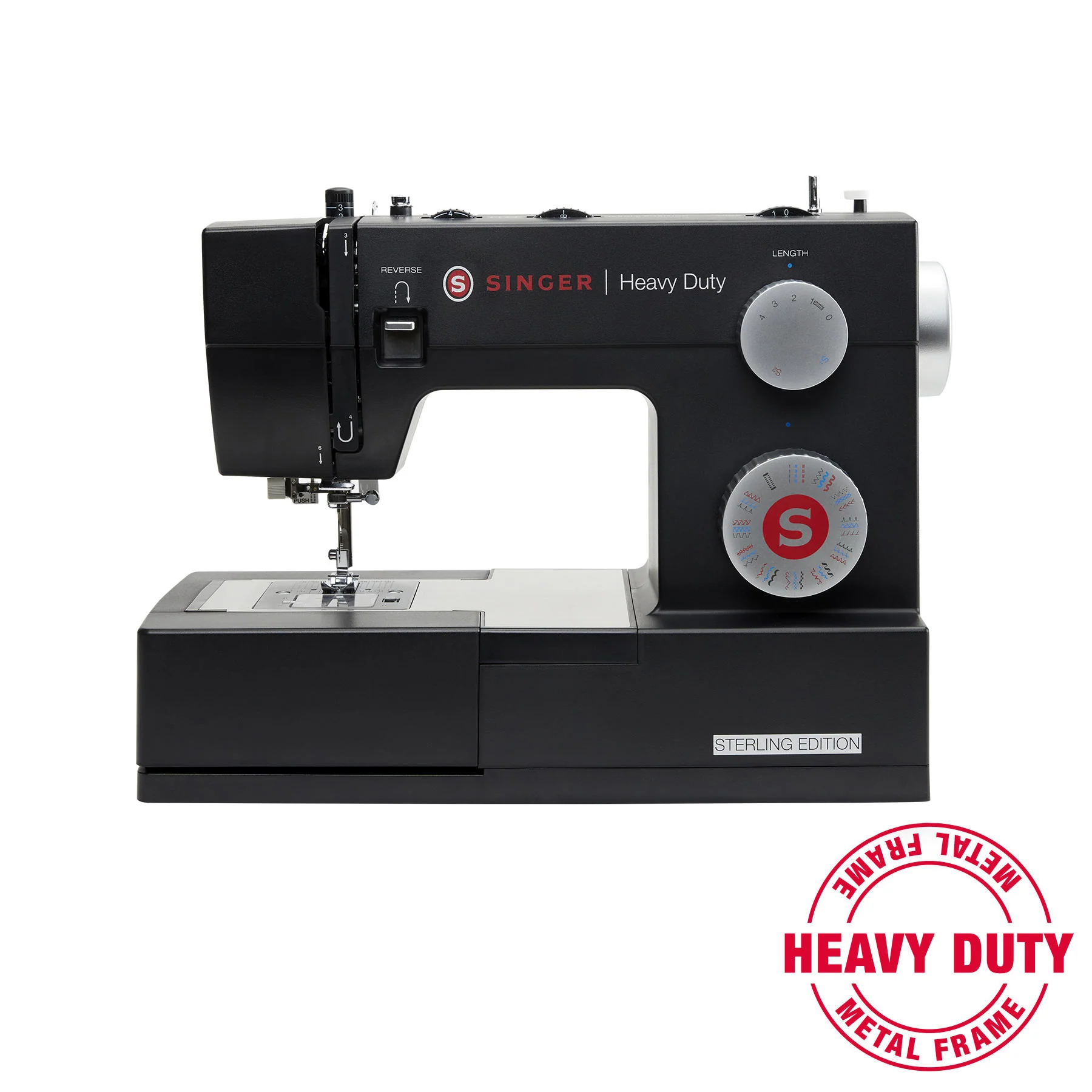 SINGERĀ® Heavy Duty 4432 Sterling Sewing Machine - Image 3