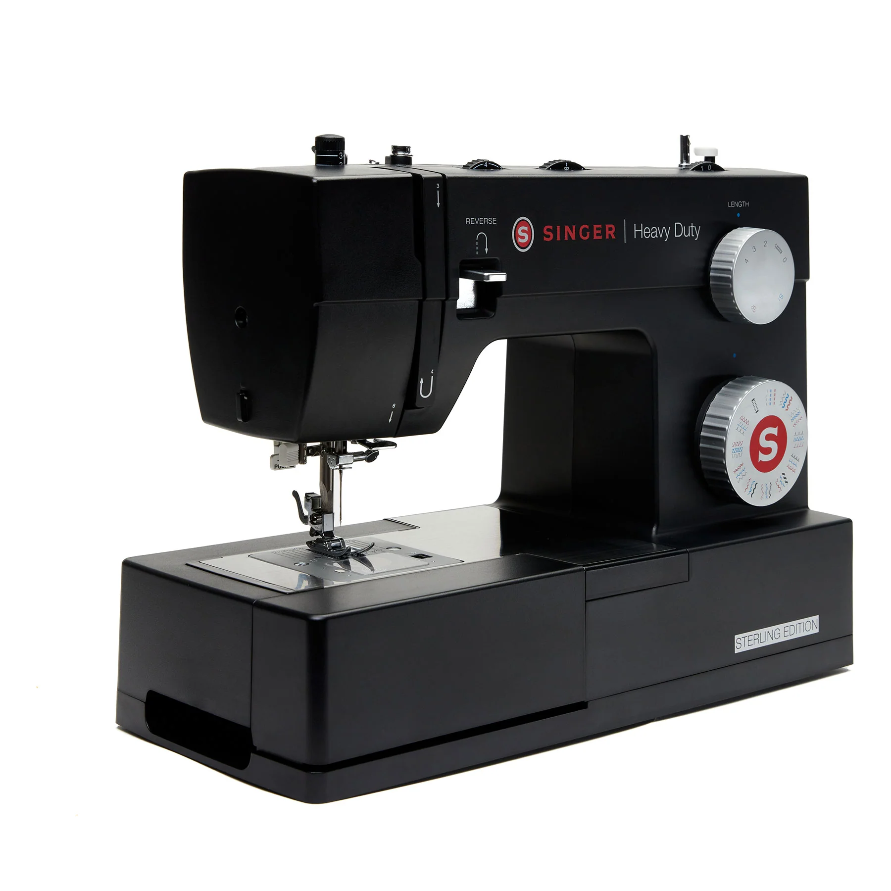 SINGERĀ® Heavy Duty 4432 Sterling Sewing Machine - Image 4