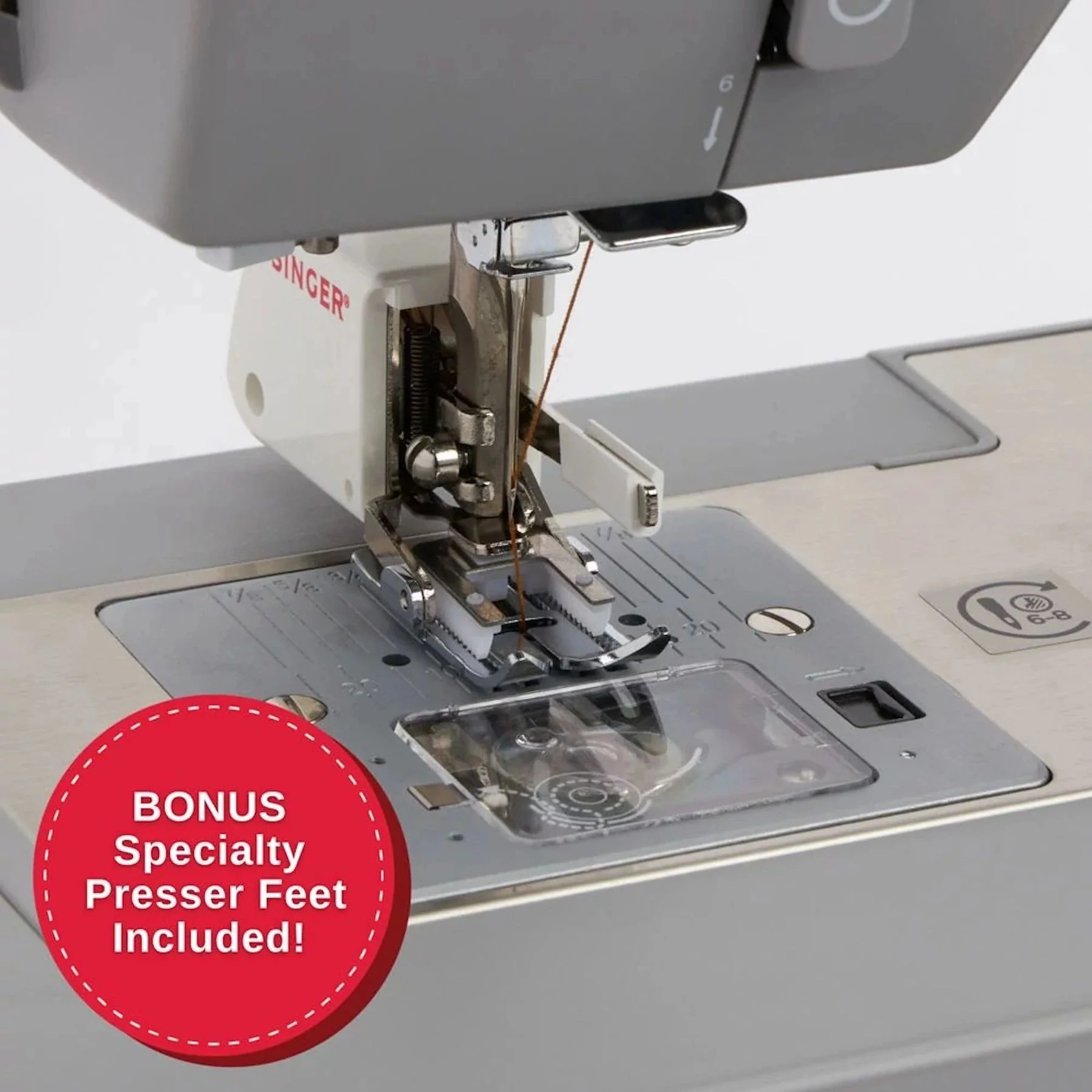 SINGER® Heavy Duty 4452 & Extension Table Bundle - Image 6