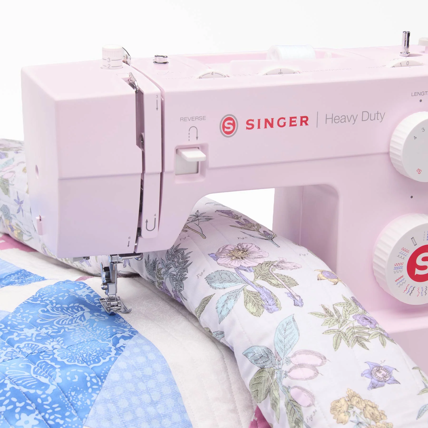 SINGER® Heavy Duty 4452 Rosewater Pink Sewing Machine - Image 9