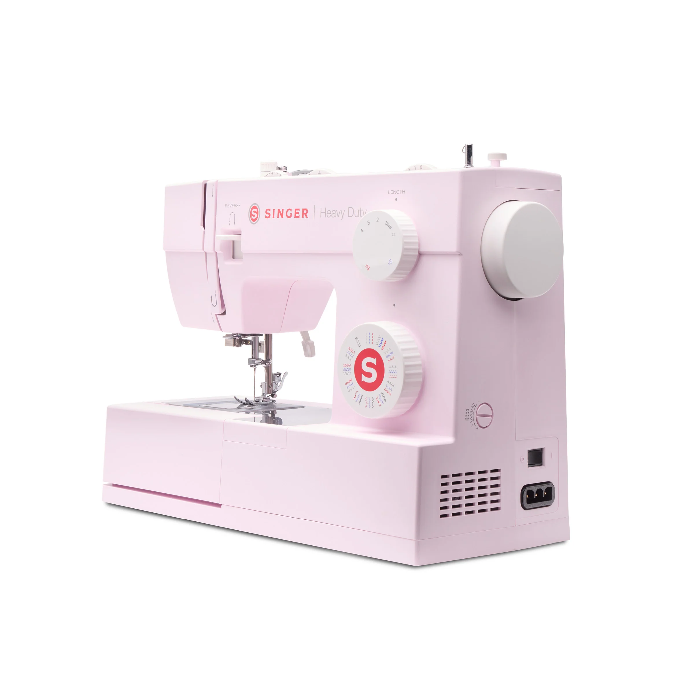 SINGER® Heavy Duty 4452 Rosewater Pink Sewing Machine - Image 3