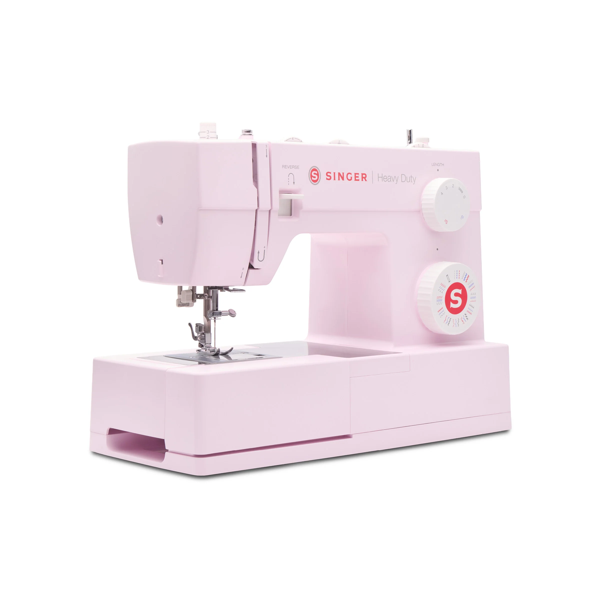 SINGER® Heavy Duty 4452 Rosewater Pink Sewing Machine - Image 2