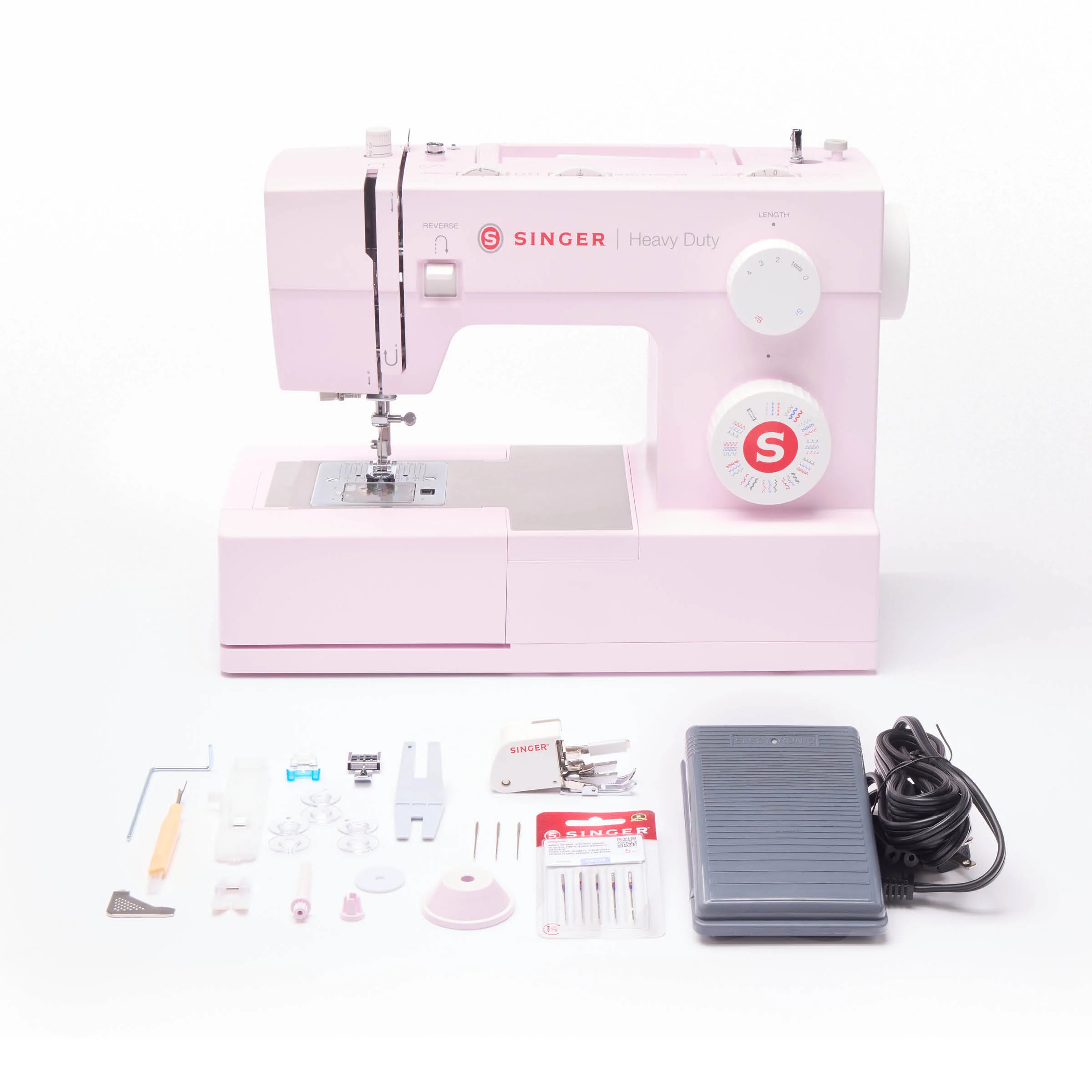 SINGER® Heavy Duty 4452 Rosewater Pink Sewing Machine - Image 5