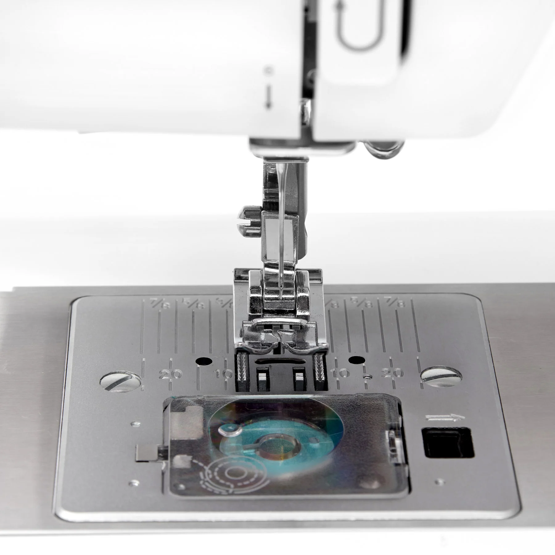 SINGER® Heavy Duty 4452 White Sewing Machine & Extension Table Bundle - Image 11