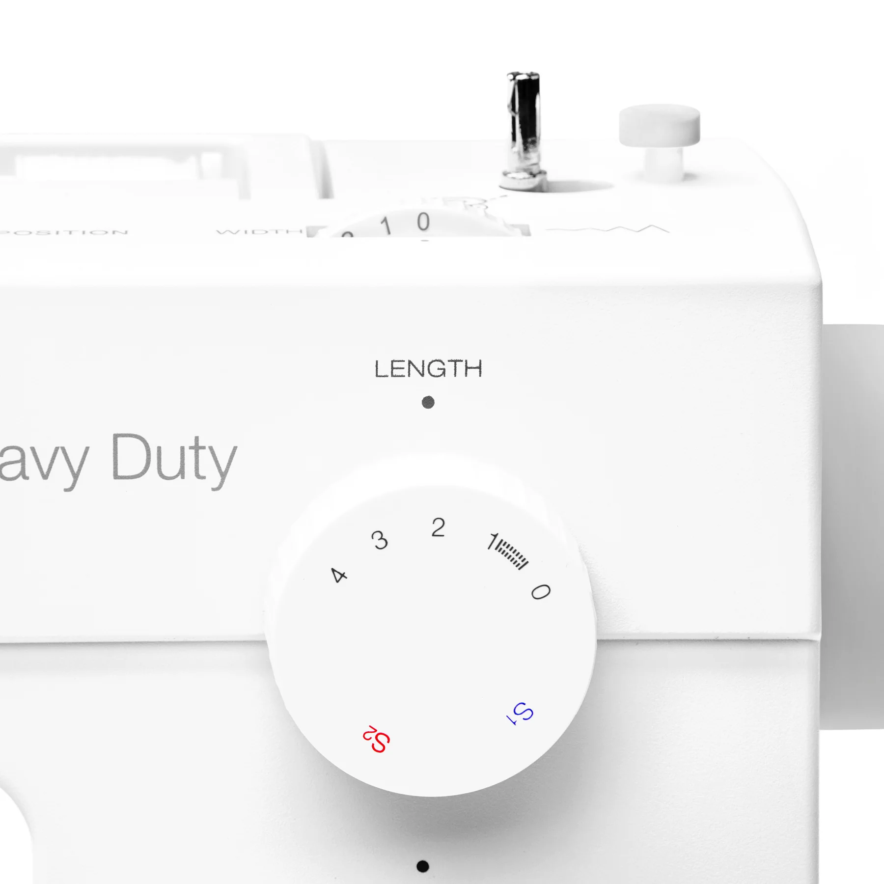 SINGER® Heavy Duty 4452 White Sewing Machine & Extension Table Bundle - Image 7