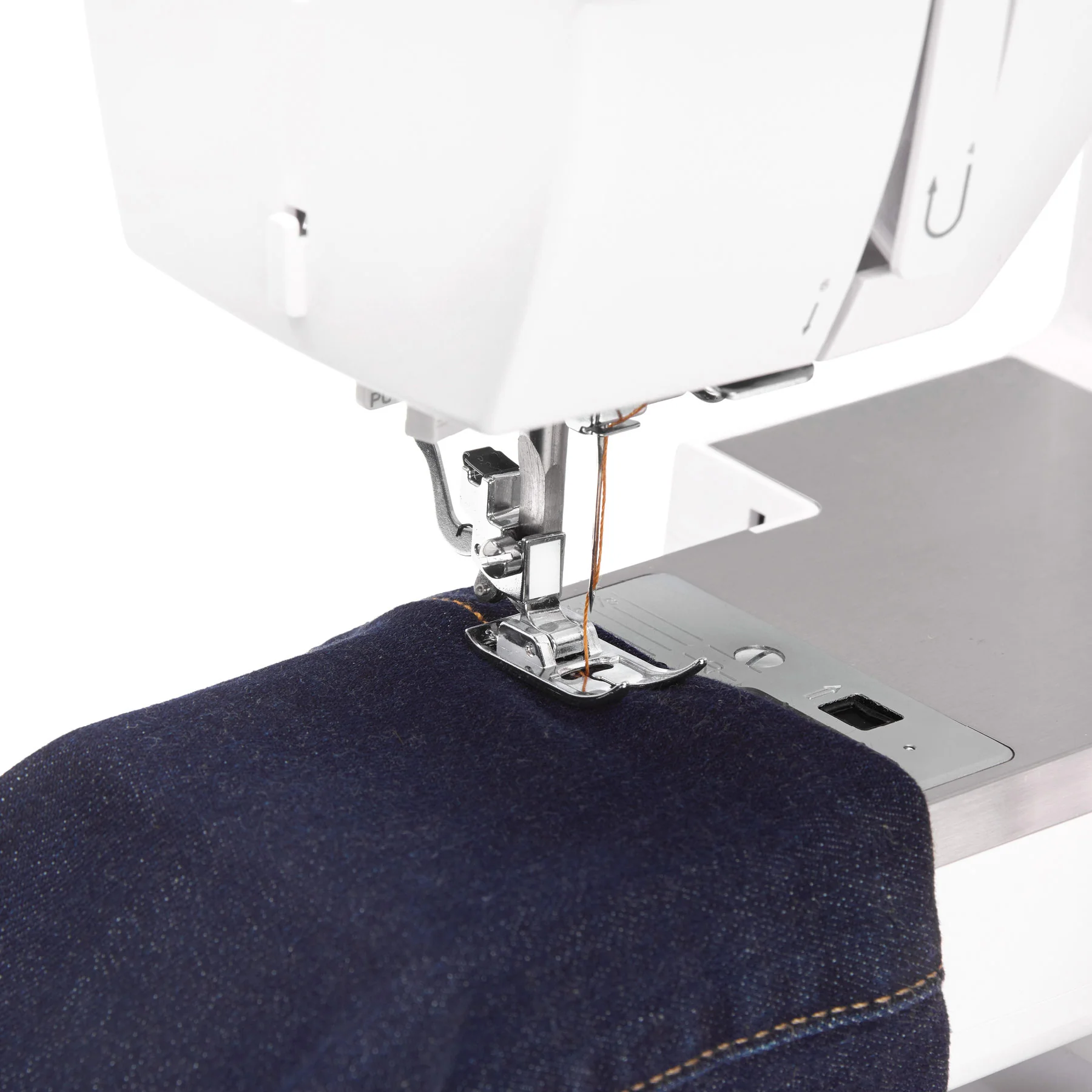 SINGER® Heavy Duty 4452 White Sewing Machine & Extension Table Bundle - Image 8
