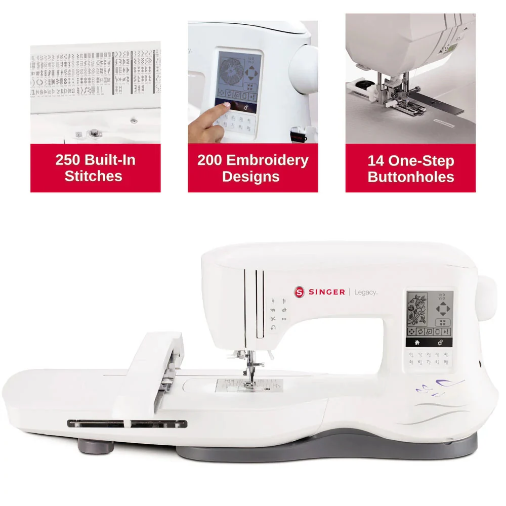 SINGERĀ® Legacy SE300 Sewing & Embroidery Machine - Image 5
