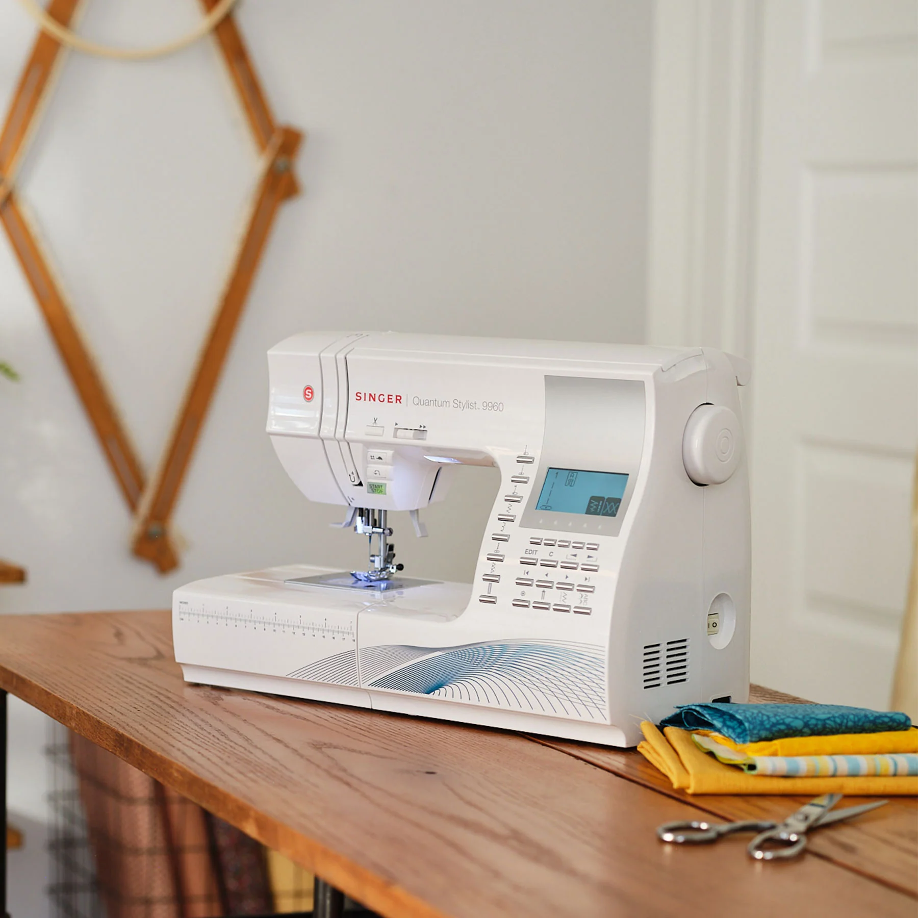 SINGERĀ® Quantum Stylist 9960 Sewing Machine with Extension Table - Image 2