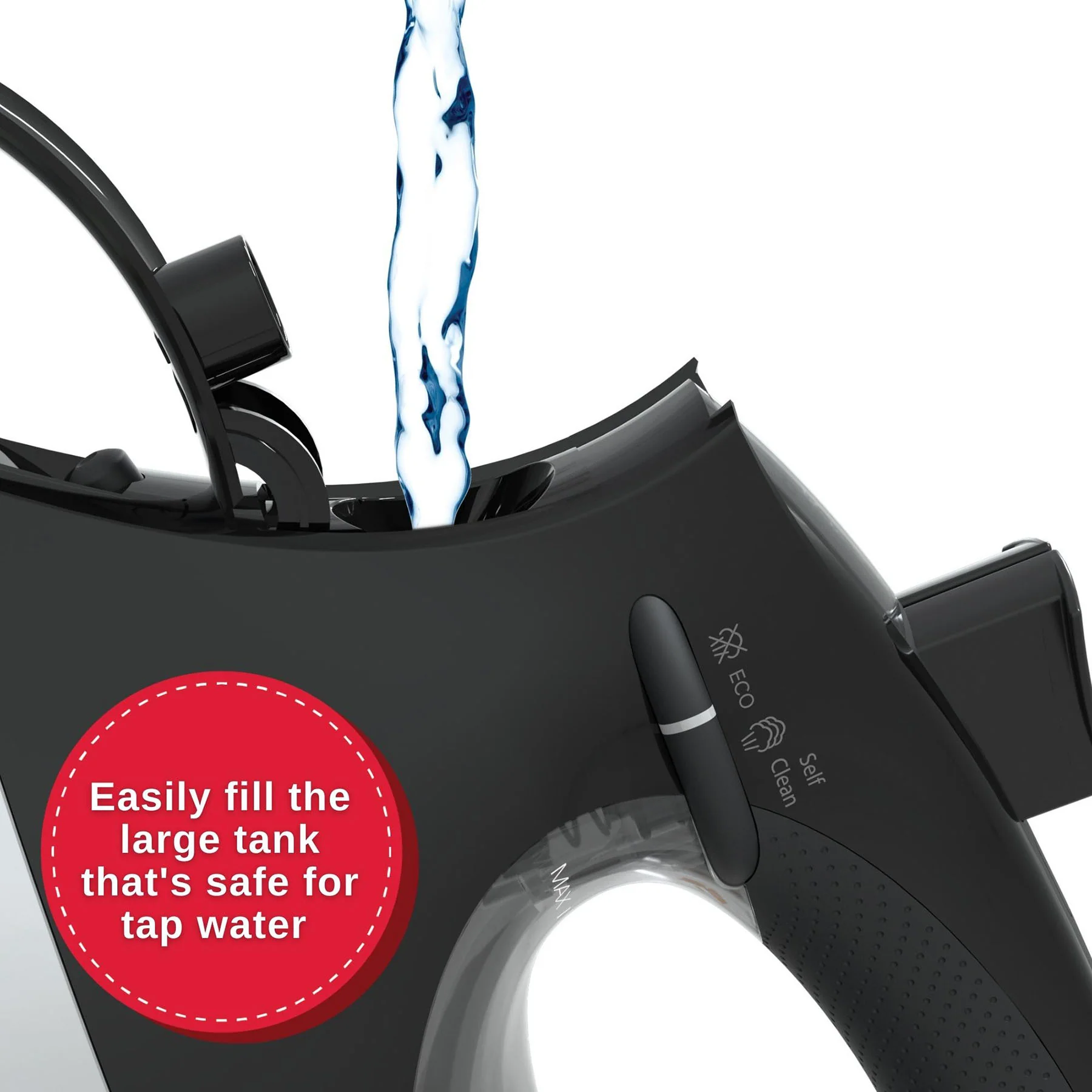 SINGER® SteamCraft Plus 2.0 Iron Black - Image 8