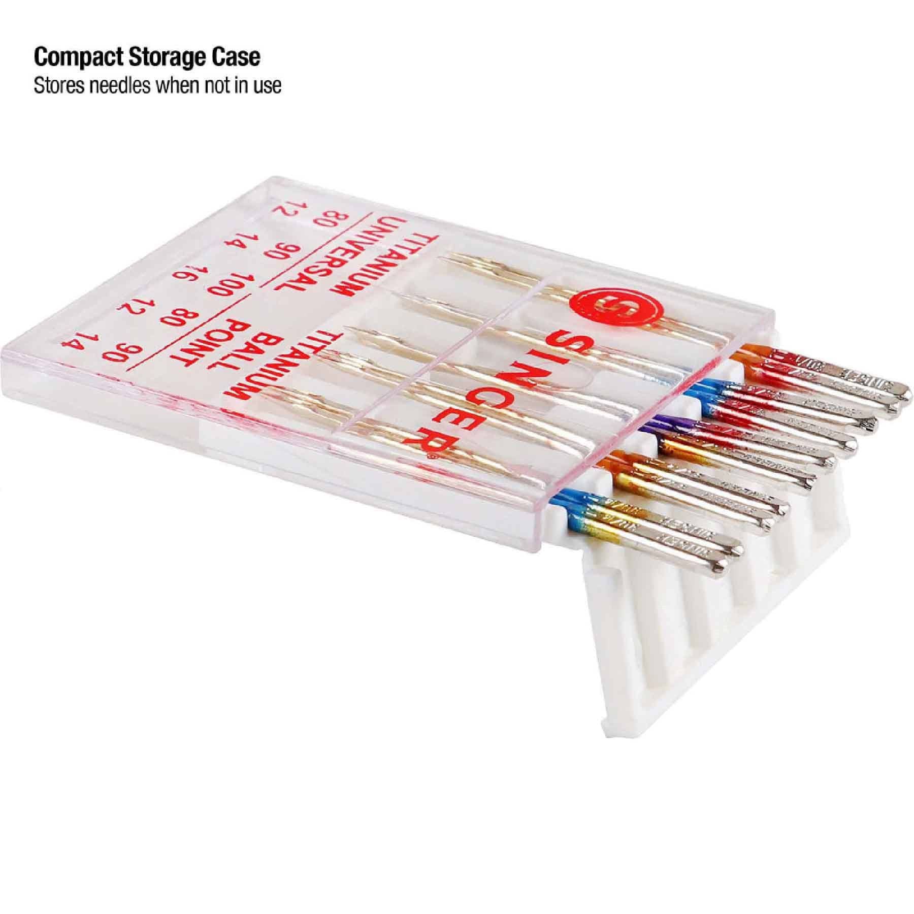 SINGERĀ® Titanium Universal & Ball Point Needles, Assorted Sizes - Image 3