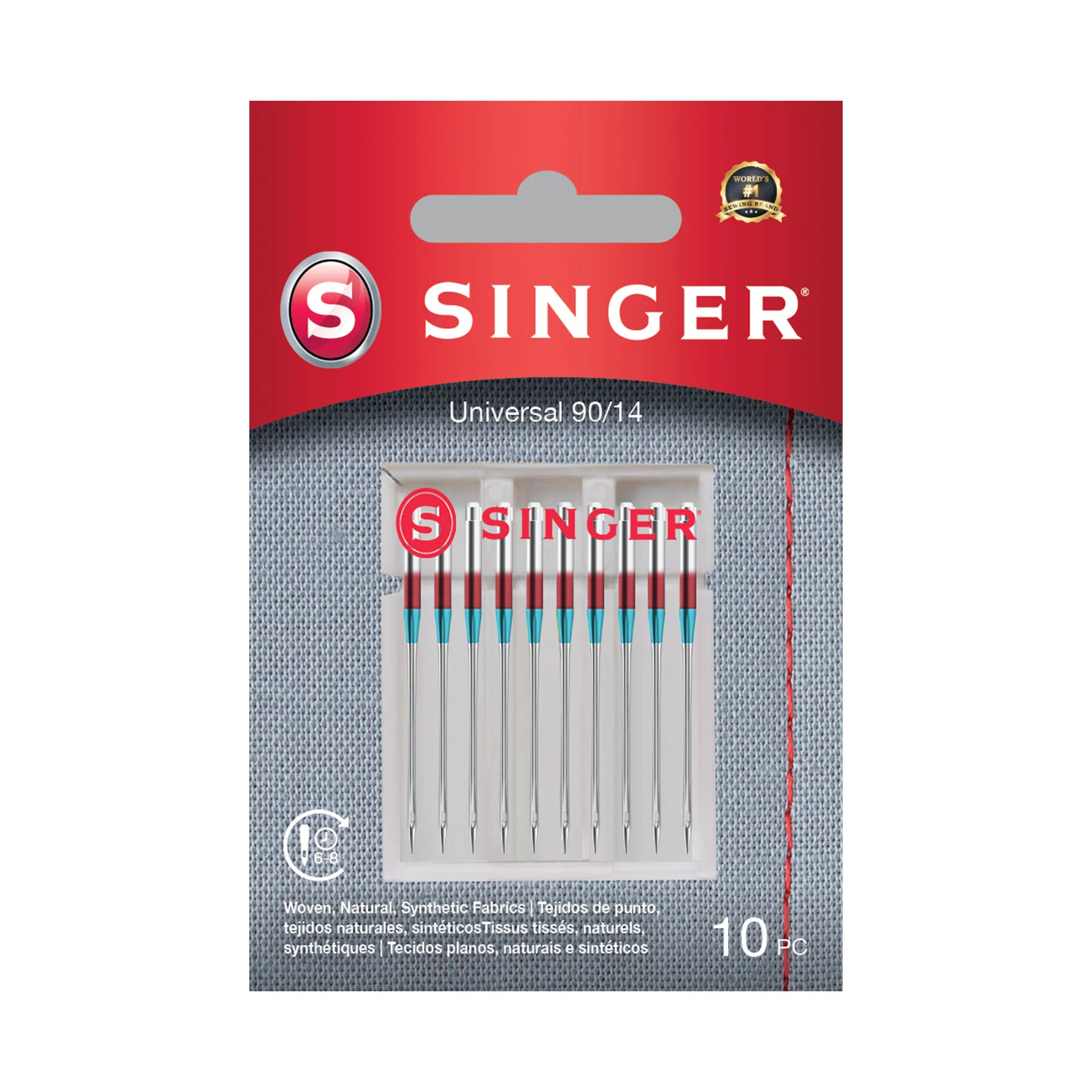 SINGERĀ® Universal Needles 90/14 10-Pack