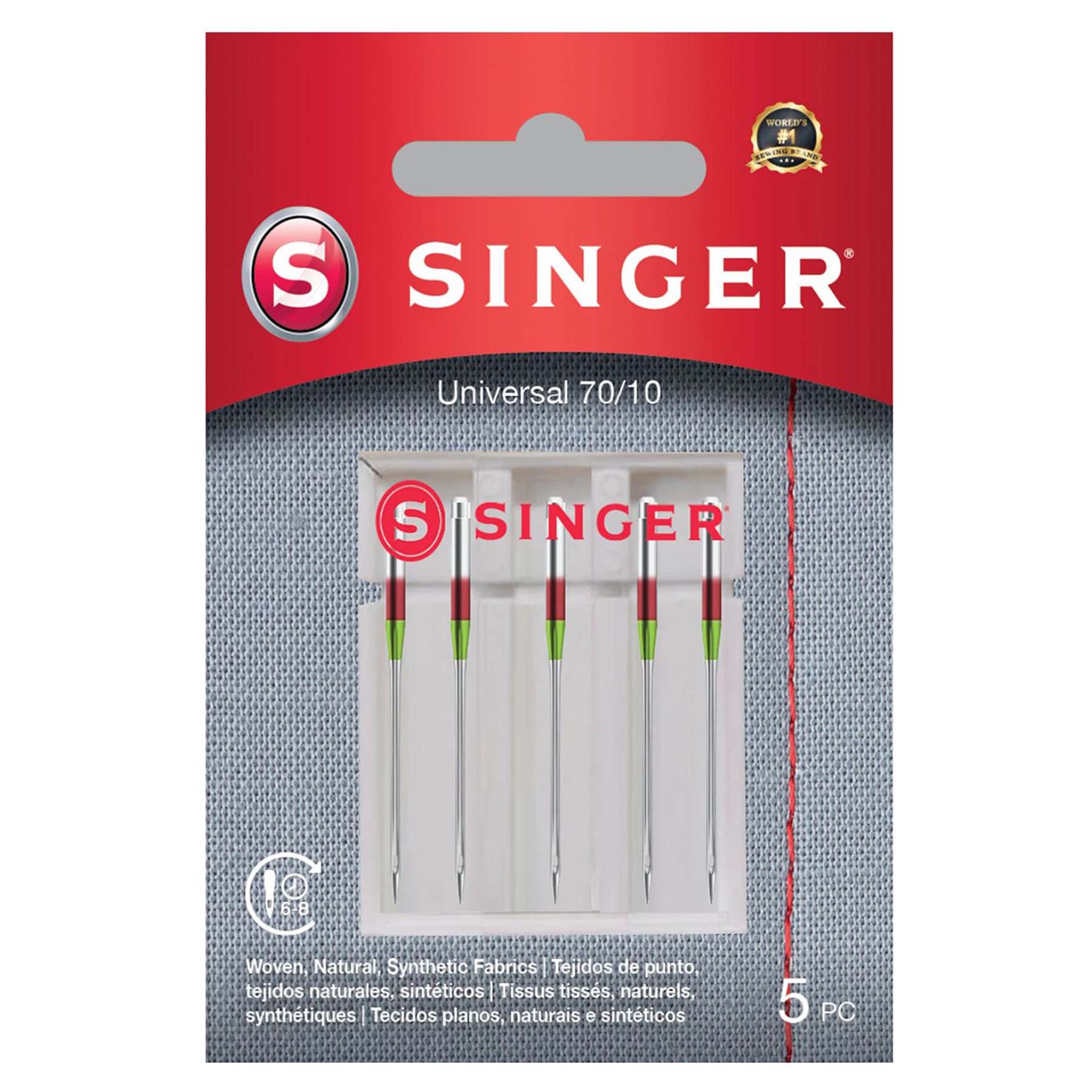 SINGERĀ® Universal Needles Size 70/10 5-Pack