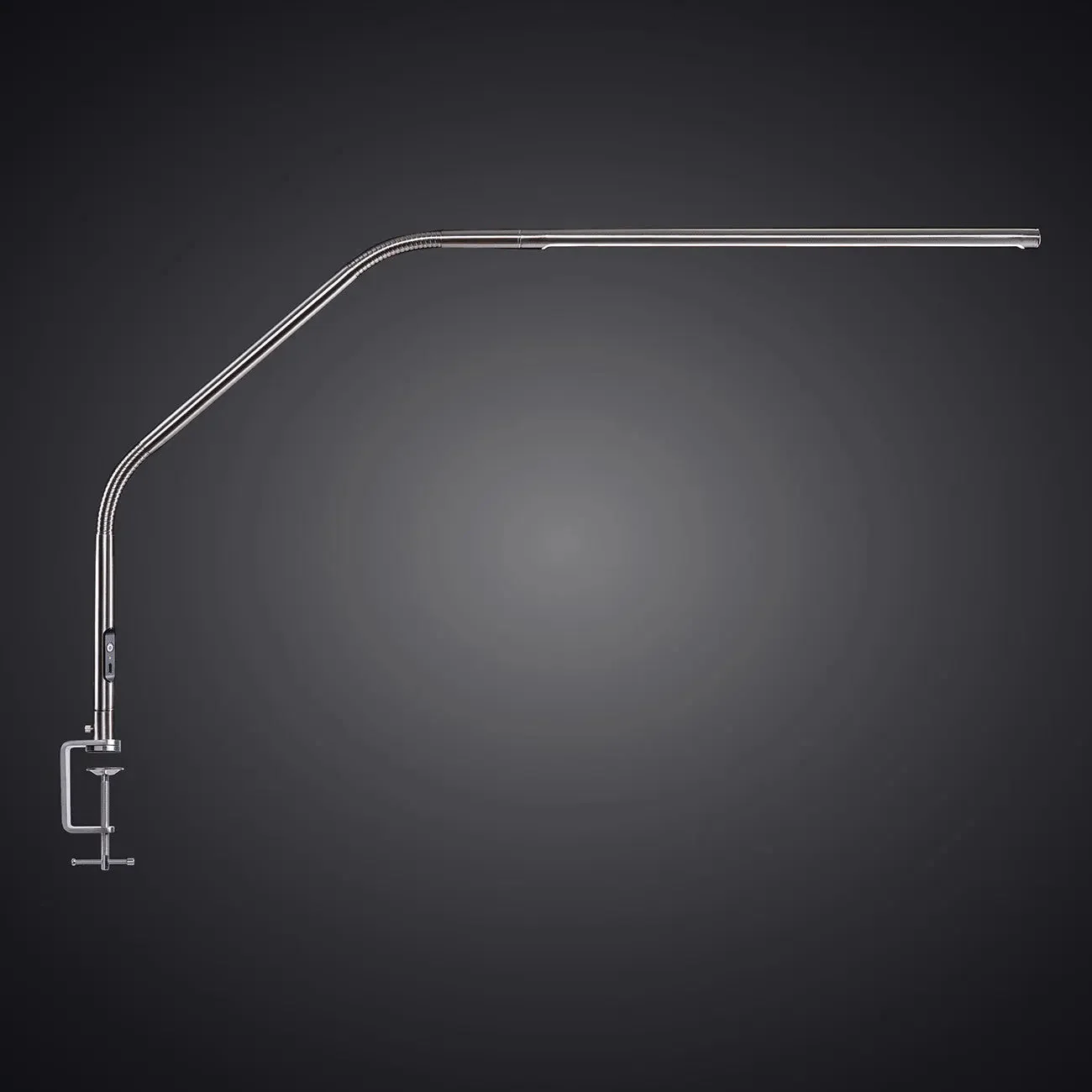 Slimline 4 Table Lamp Brushed Steel